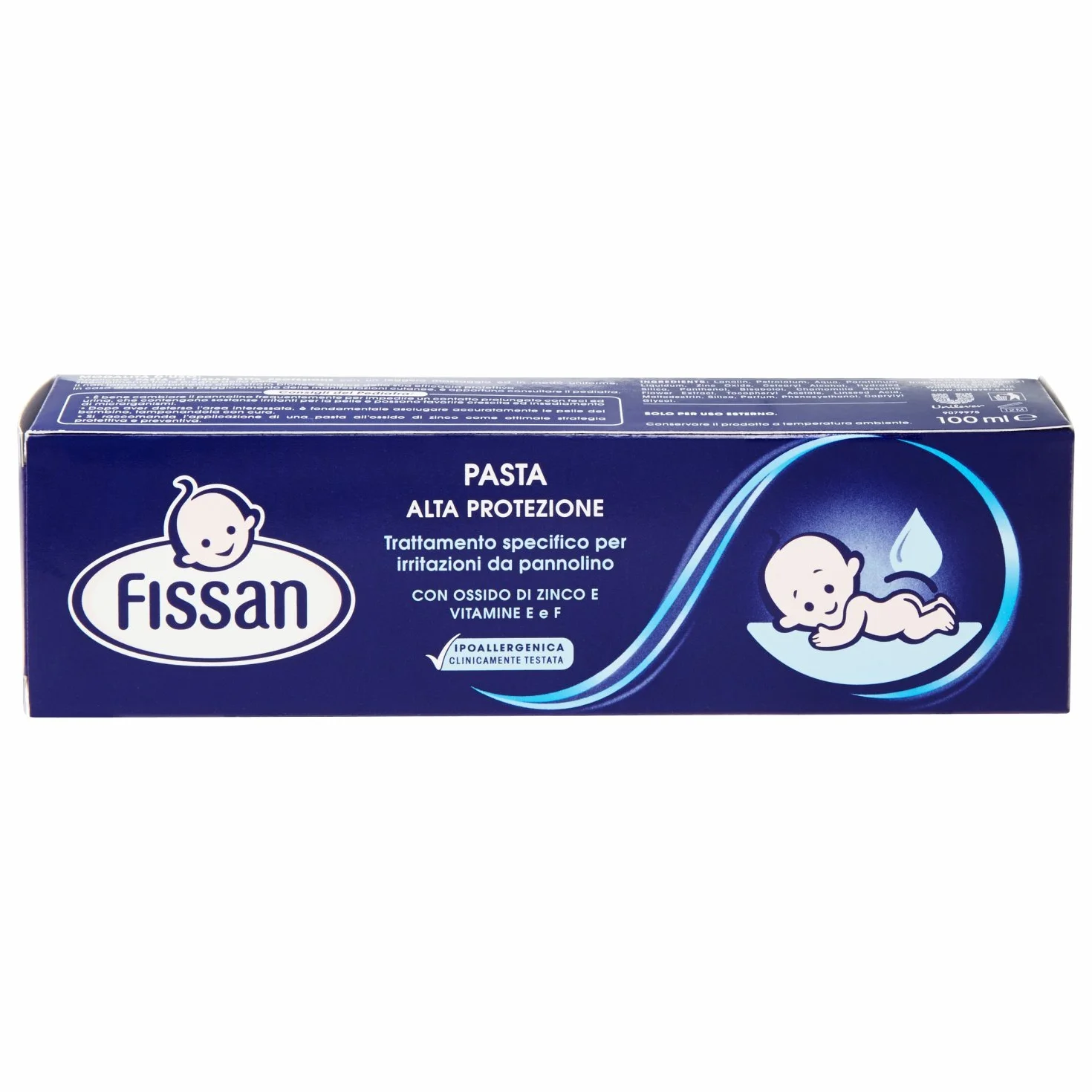 Pasta Alta Protezione Alla Calendula E Ossido Di Zinco Per Bambini 100 ml