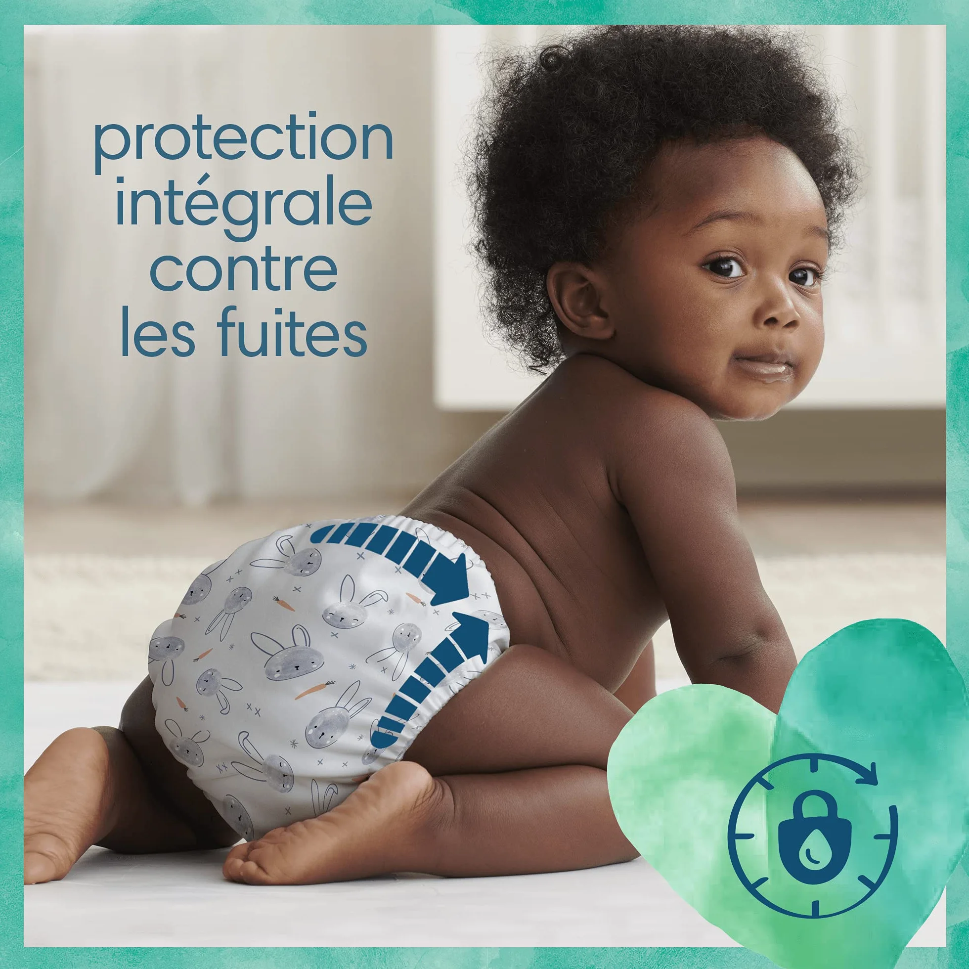 Pampers - Harmony Hybrid Starter Pack, 3 pieluchy do prania + 25 jednorazowych warstw wierzchnich - 1 opakowanie