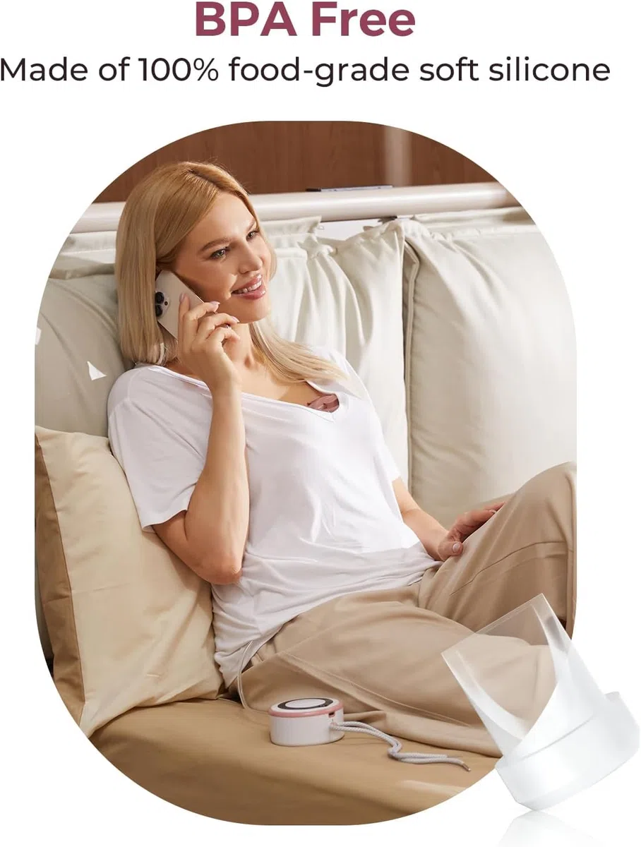 Momcozy Oryginalne V1 Pro/V2 Pro, części zamienne do pompki do mleka, zawory z dzióbkiem kaczki pasują tylko do Momcozy V1/V1 Pro/V2/V2 Pro, 4 sztuki