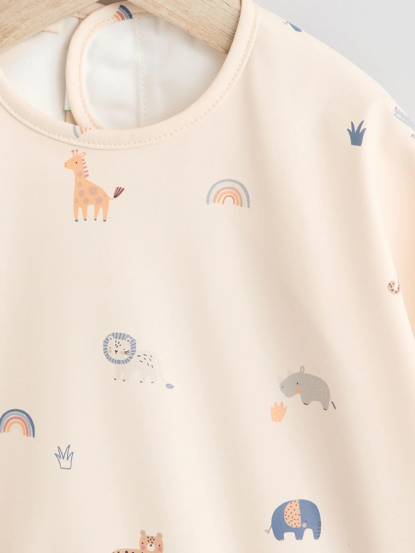 NEXT Noworodki unisex Niemowlęcy śliniak z rękawami