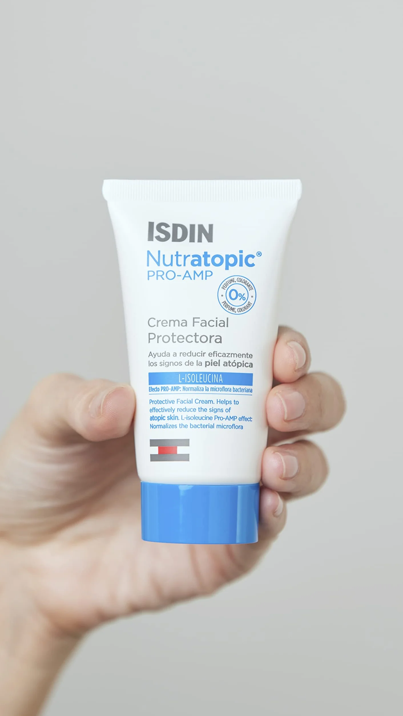ISDIN Nutratopic Pro-AMP Crema Facial Para Piel Atópica - 50 ml.