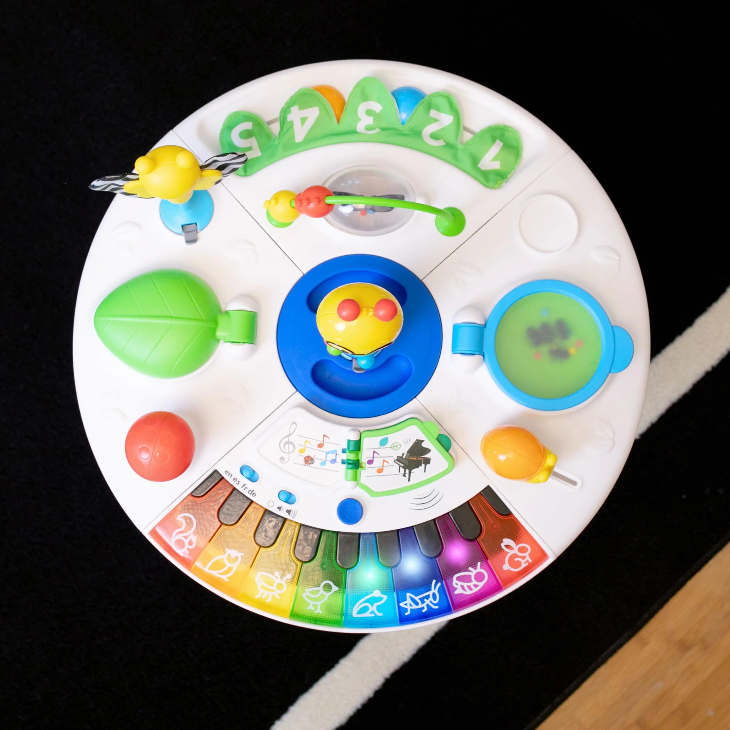 Baby Einstein 11311 Interaktywny Chodzik dla Dzieci ze Stołem, Wielokolorowy, Do 12 kg