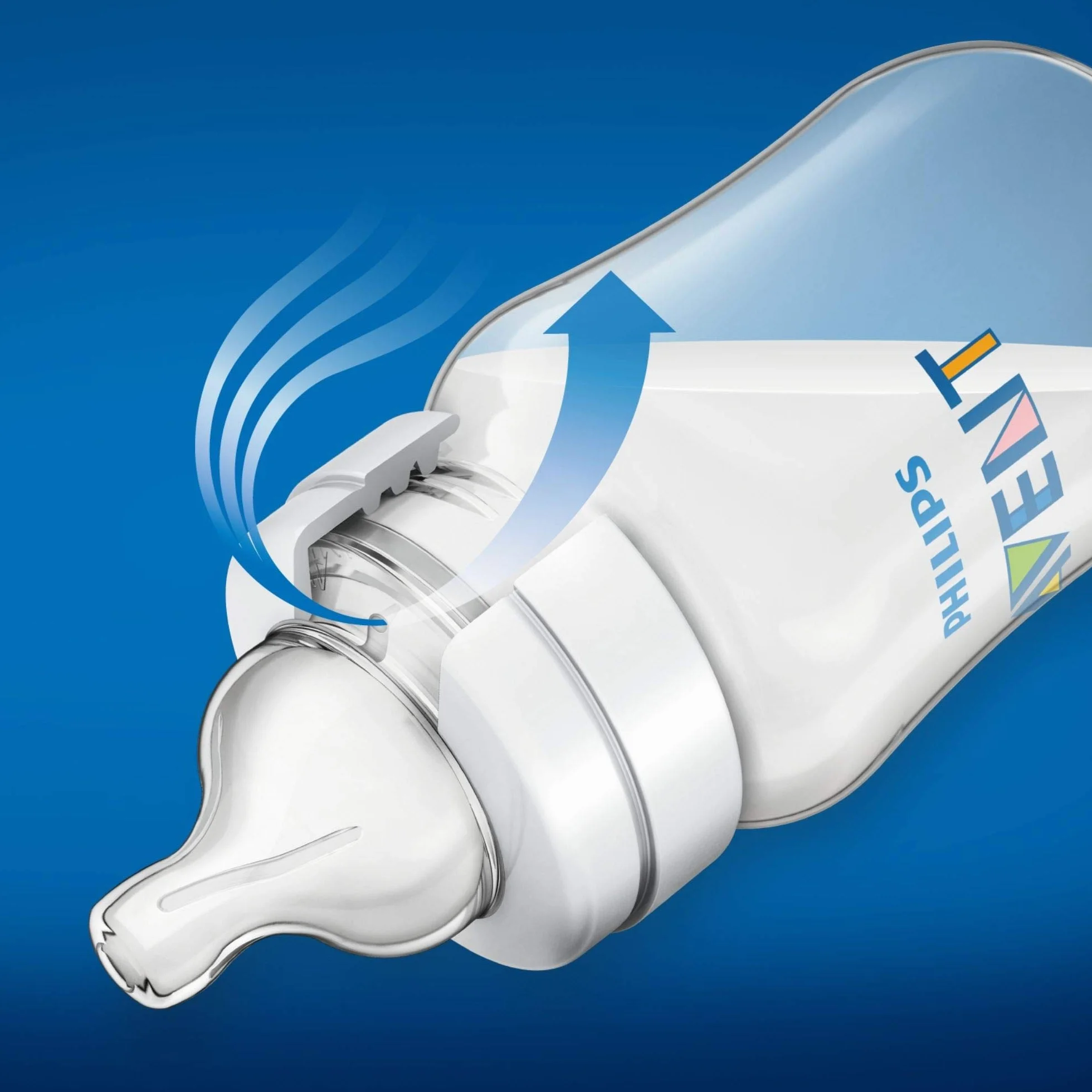 Philips Avent SCF631/27 Klasyczny Smoczek, Dla Noworodków 0 m+, 2 Sztuki