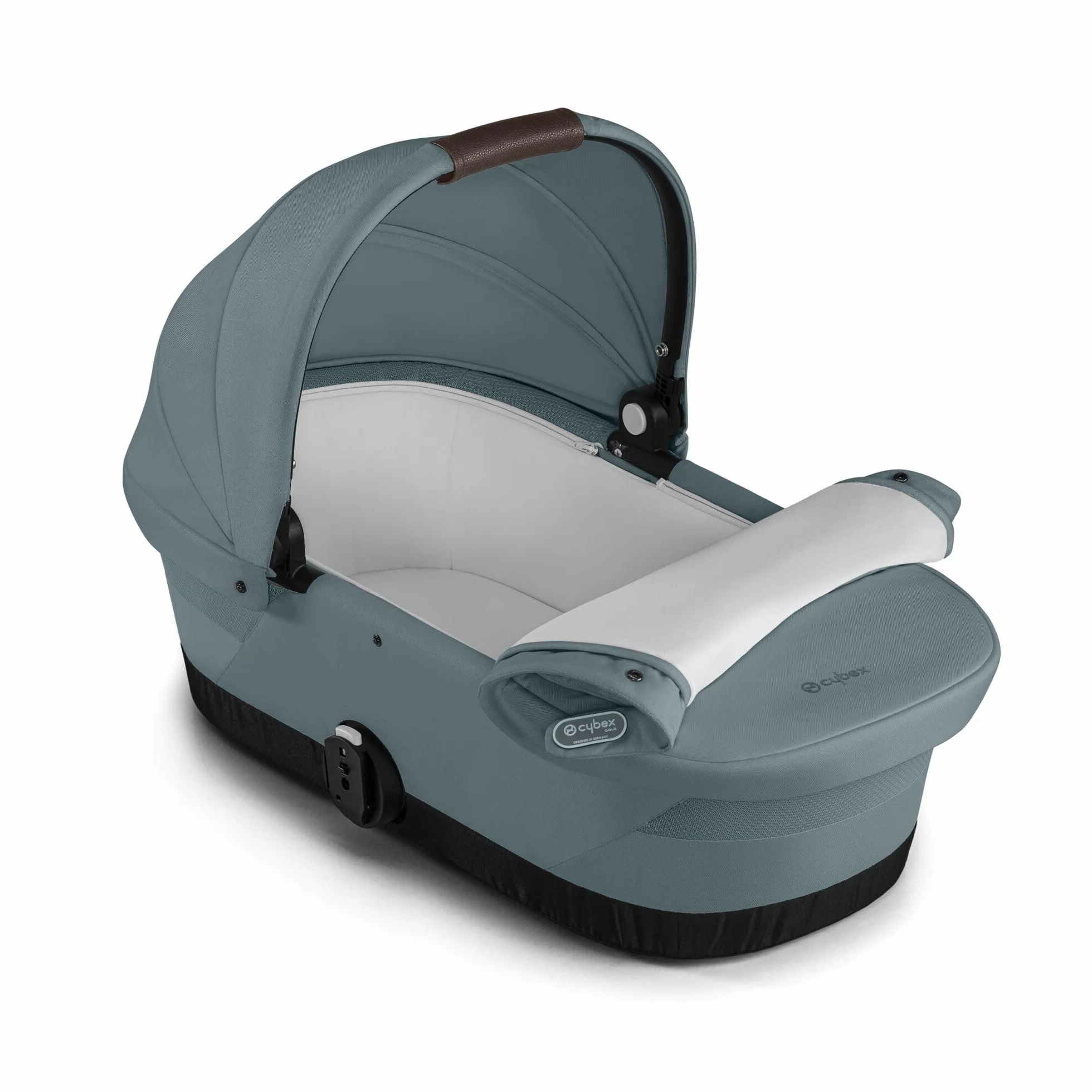 CYBEX Gold Gondola do łóżeczka GAZELLE S, Od urodzenia do ok. 6 miesięcy (max. 9 kg), Dla CYBEX Gazelle S i e-Gazelle S, Stormy Blue