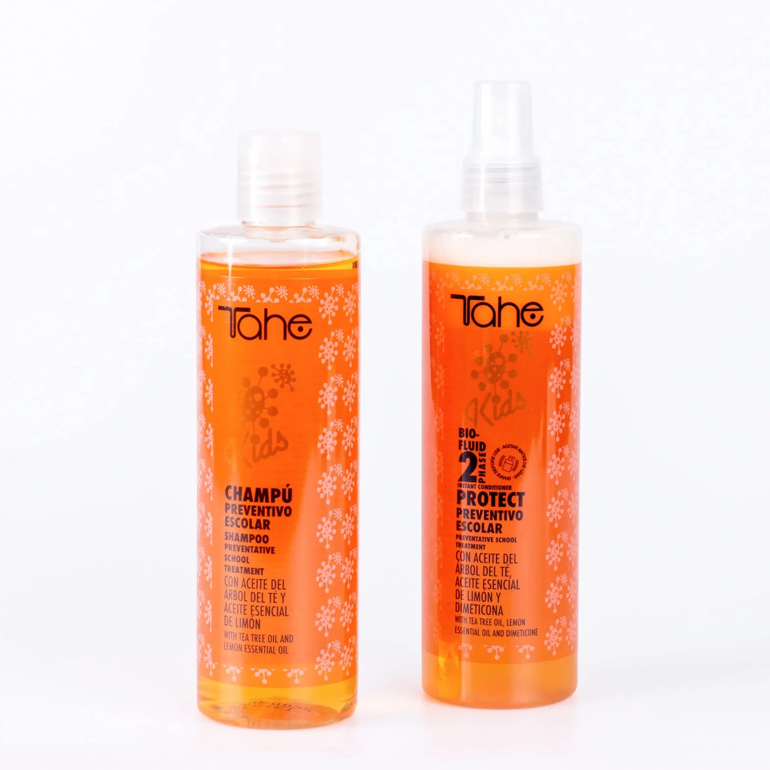 Tahe Kids Protect 2-Phase Szampon, Przezroczysty, 300 ml