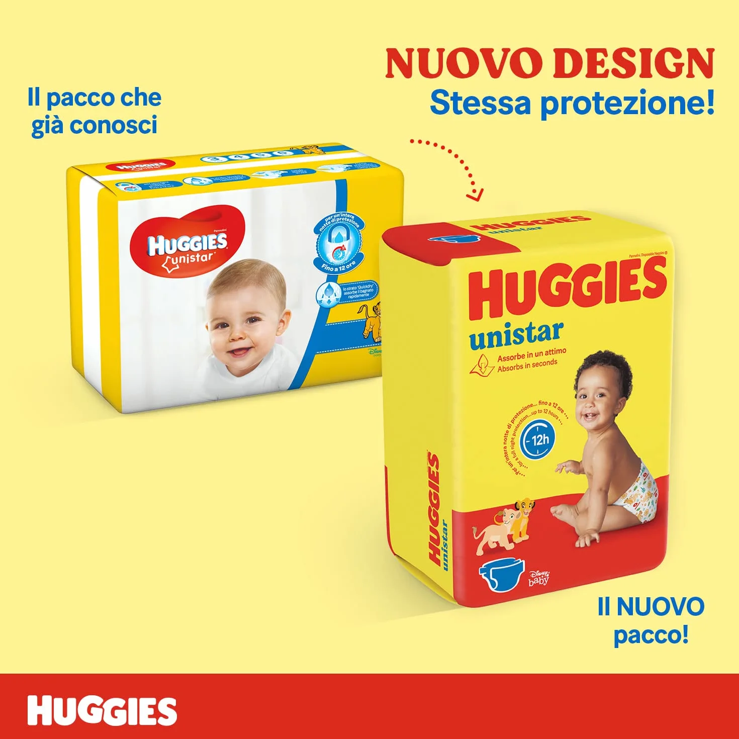 Huggies Unistar pieluchy rozmiar 5 (11-25 kg) Disney 84 szt ultra chłonne