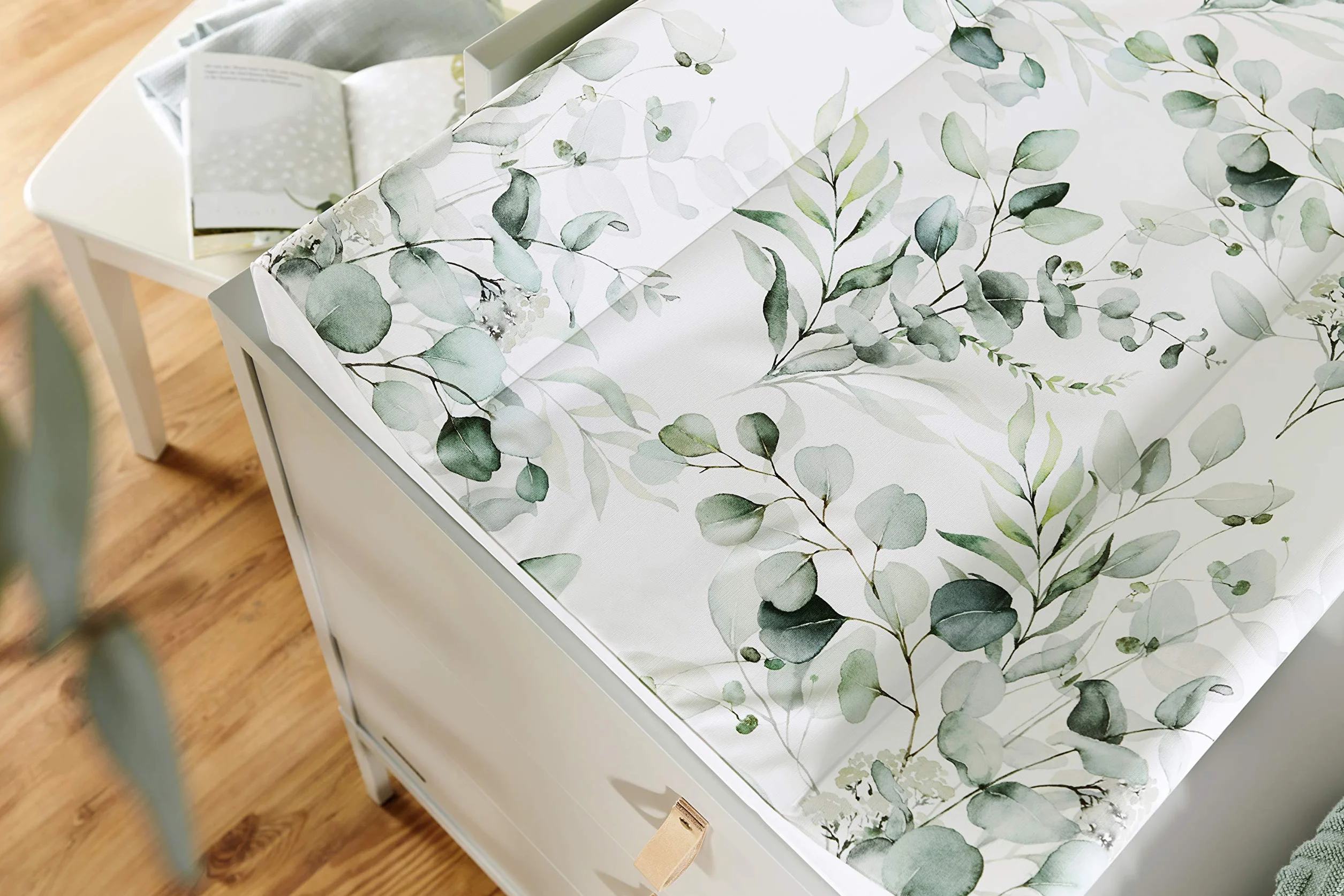 Mata do przewijania Rotho Babydesign Naturalne Liście od 0 miesięcy