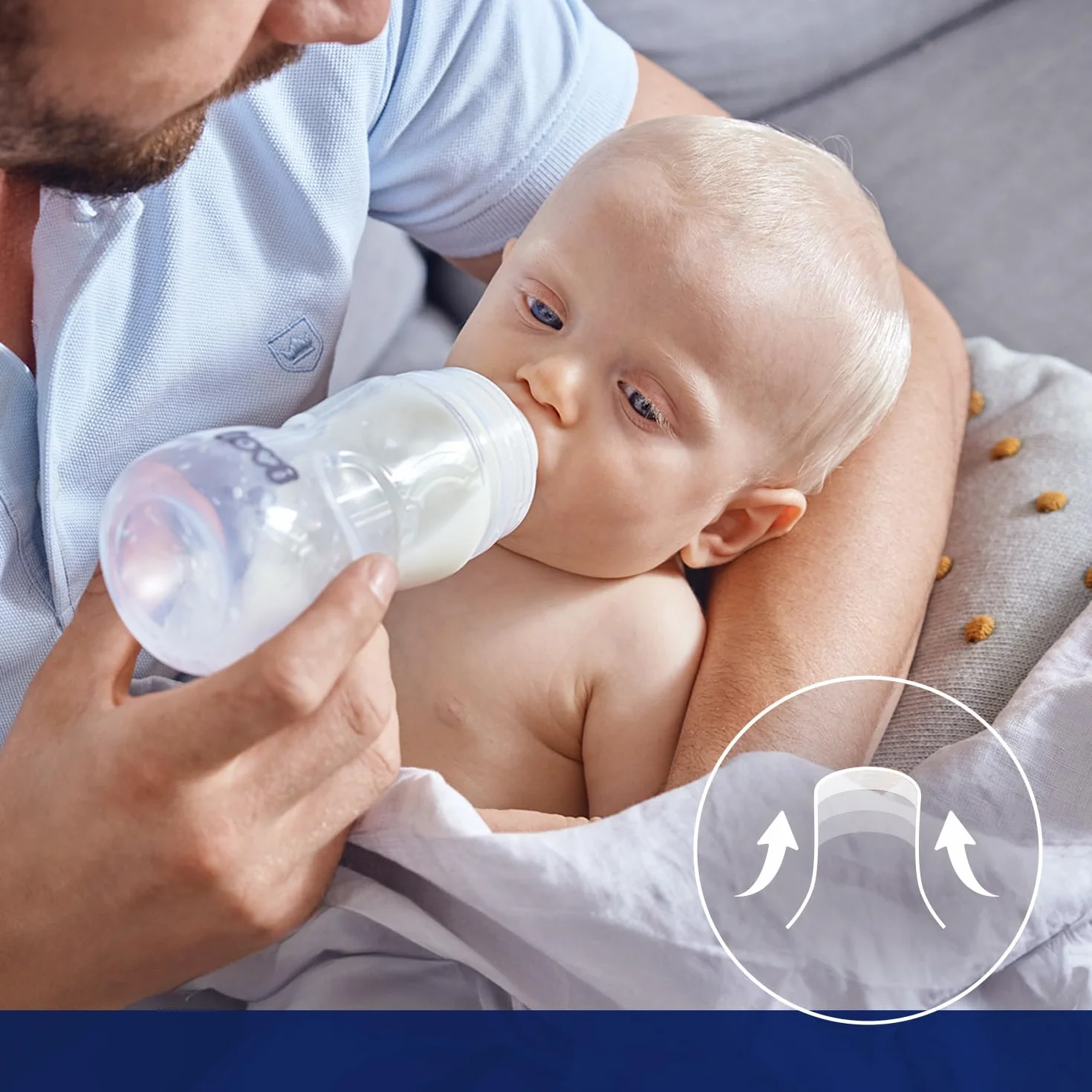 LOVI Butelka do karmienia szklana 250 ml z systemem SUPERvent