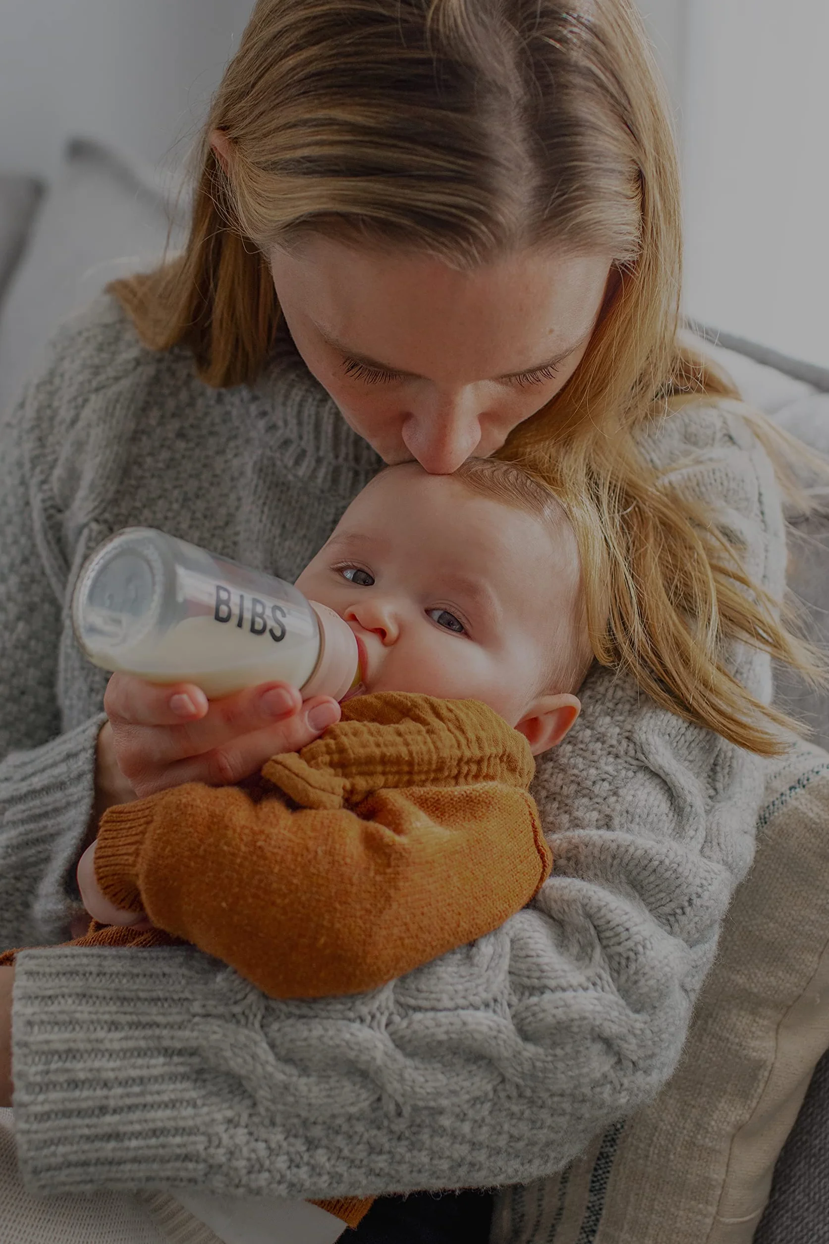 BIBS Butelka ze szkła Antykolka 225 ml Zestaw 2 szt. Okrągły smoczek z naturalnego lateksu