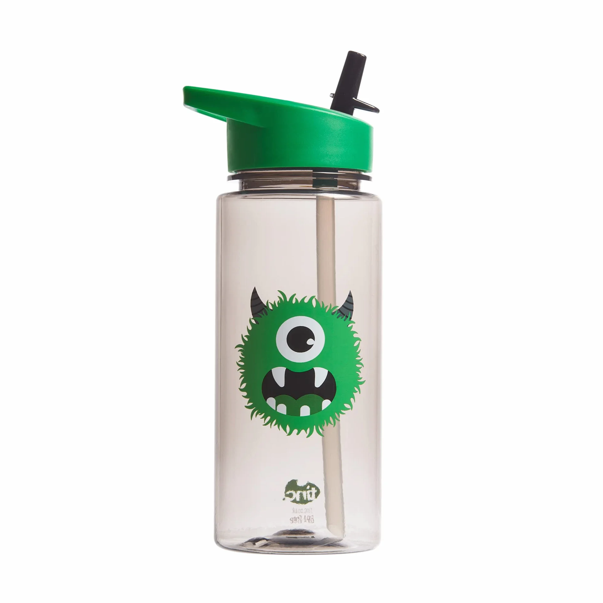 Tinc Green Camo 550 ml szczelna butelka na wodę dla dzieci ze słomką BPA free