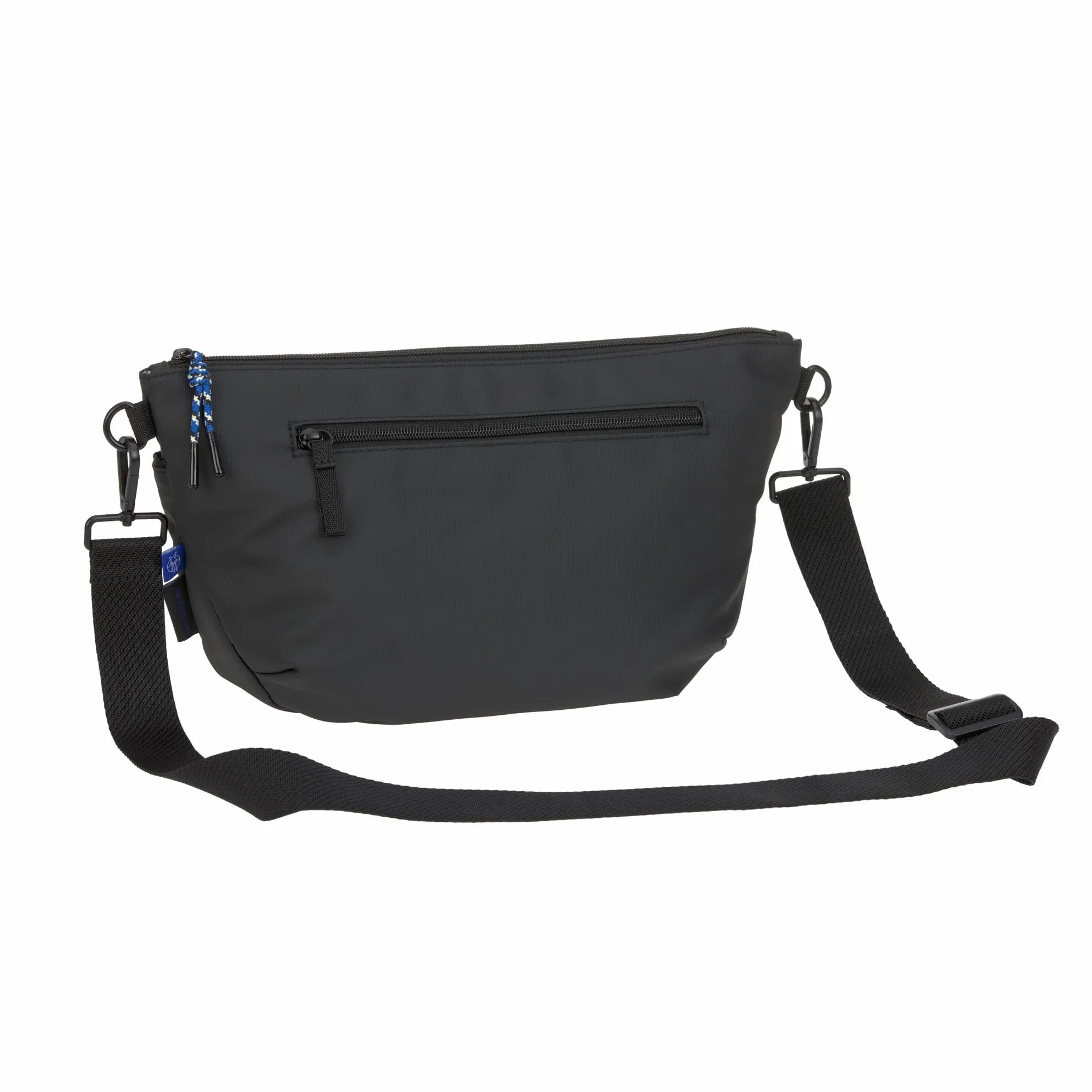 LÄSSIG Organizer do wózka dziecięcego, torba na ramię, torba do wózka dziecięcego, w zestawie z mocowaniem do wózka dziecięcego/Buggy Bum Bag czarny