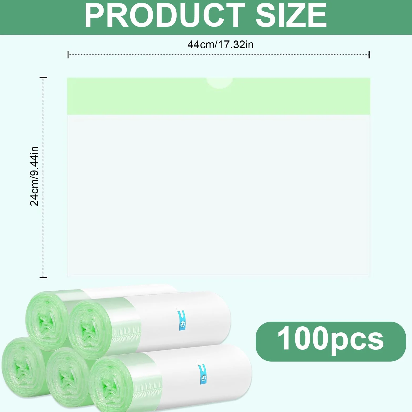 Srup 100 sztuk jednorazowych nocników, jednorazowe nocniki podróżne, jednorazowe doniczki ze sznurkiem, idealne dla małych dzieci, do treningu nocnika (białe)