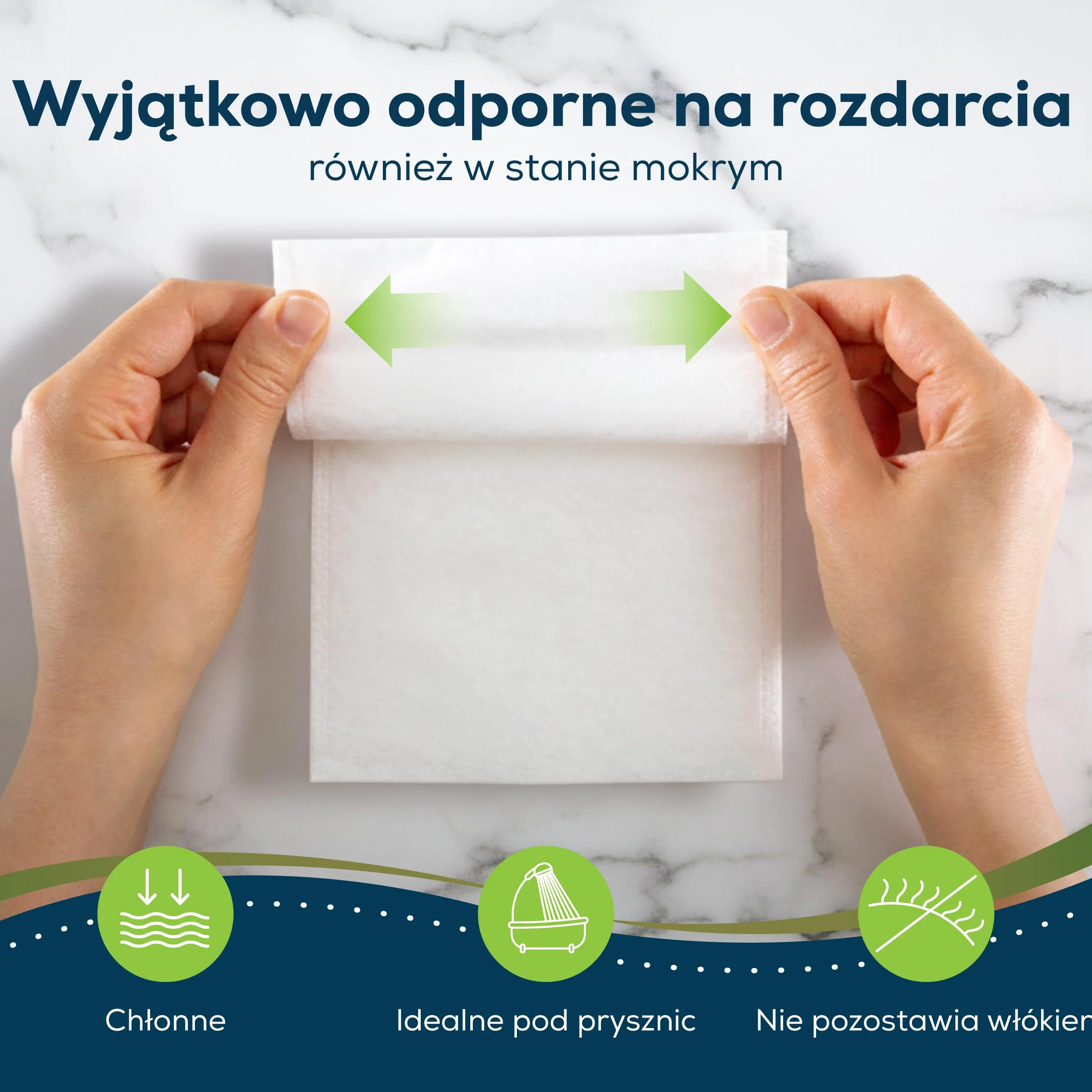 Sensalou Jednorazowe Rękawice Do Mycia Wodoodporne 100 Sztuk 12 x 22 cm Chusteczki Do Higieny Intymnej Mikrofibra Nonwoven Miękkie i Wytrzymałe Dla Dorosłych Dzieci Niemowląt Białe