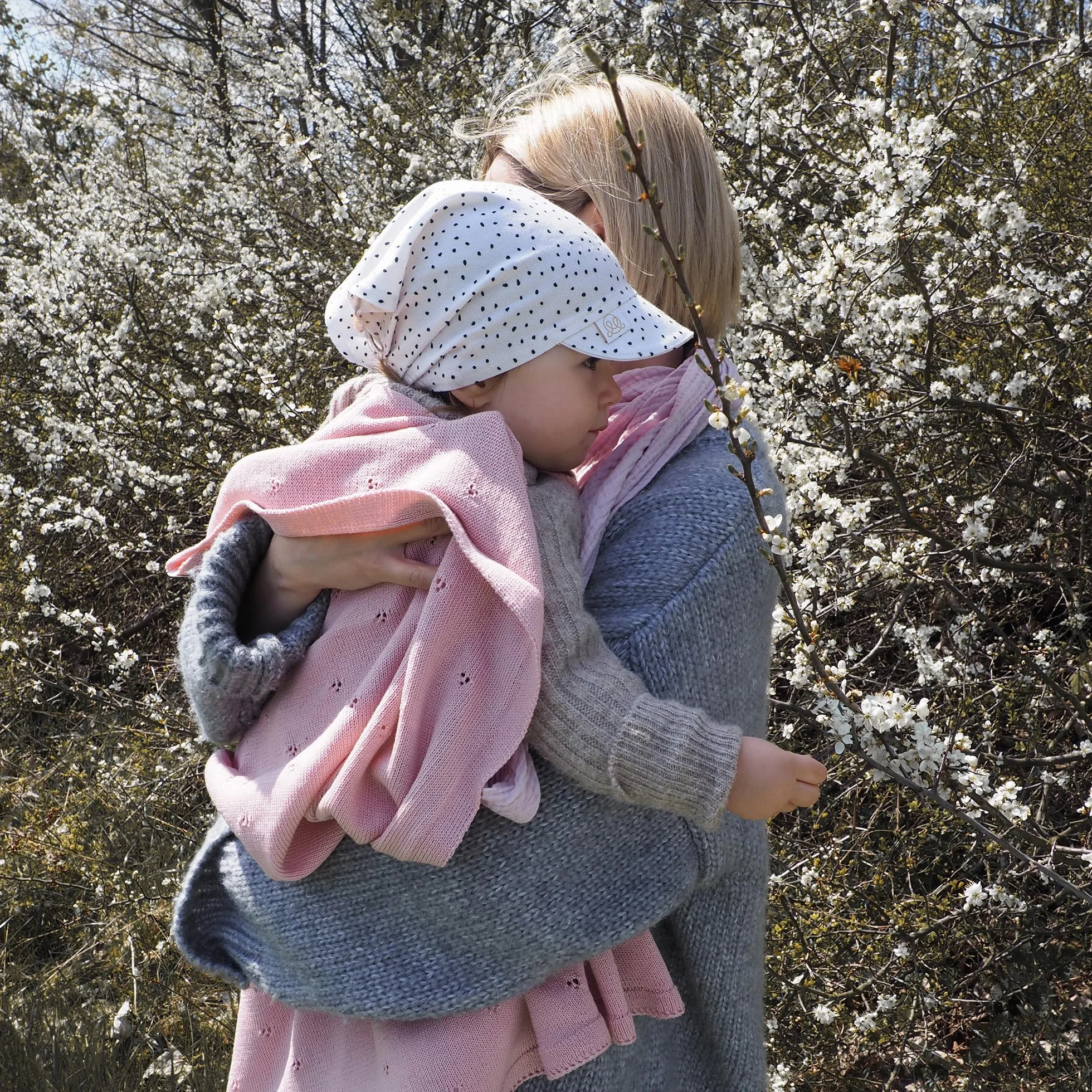 MayLily Kocyk niemowlęcy z wełny merynosów 80 x 100 cm 100% wełna merynosów hipoalergiczny