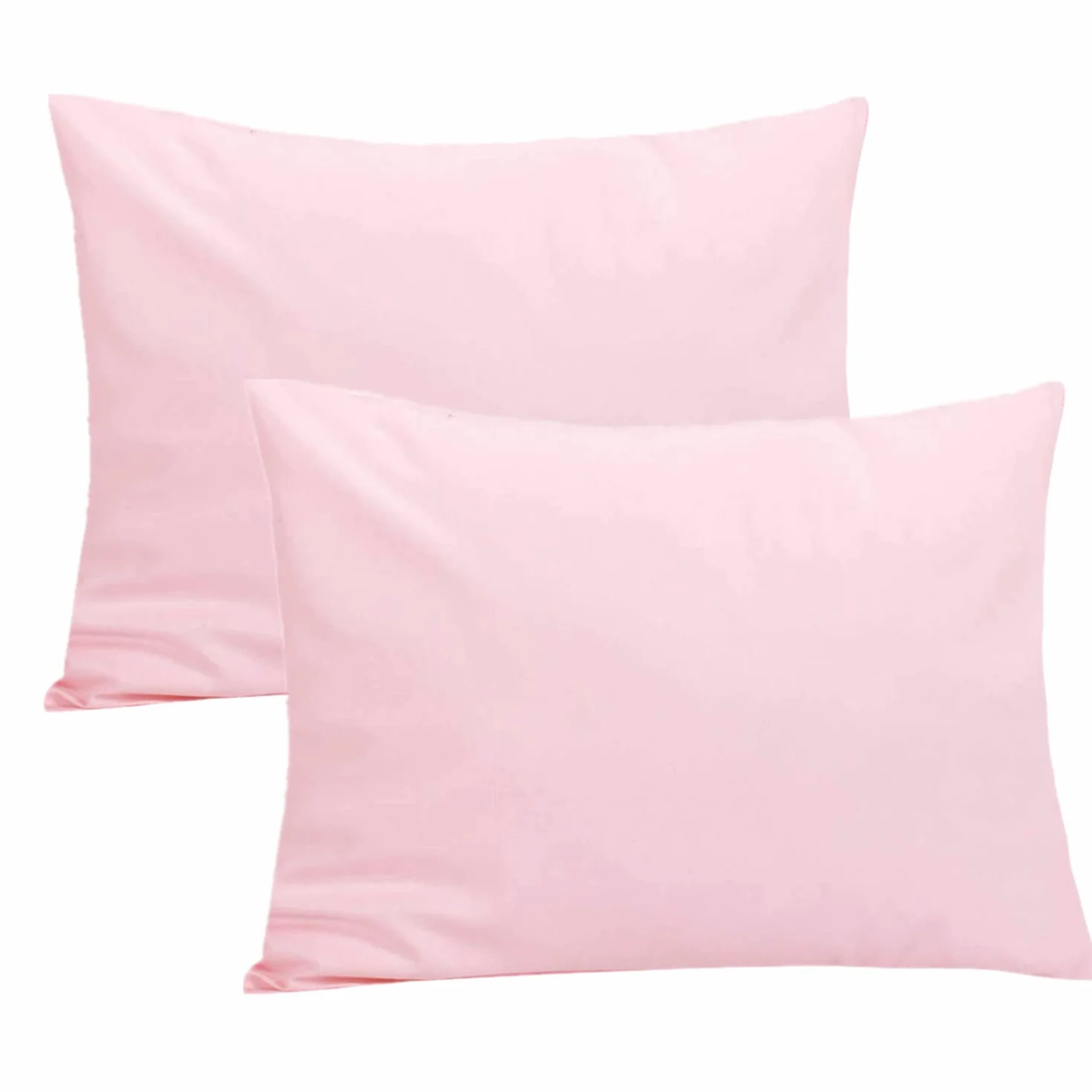 Poszewka na poduszkę 40x60 cm 2-pak 100% bawełna różowa