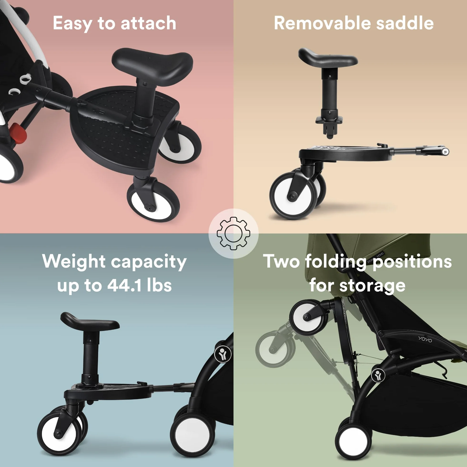 Siedzisko Stokke YOYO dla dzieci 24-48 miesięcy 20 kg