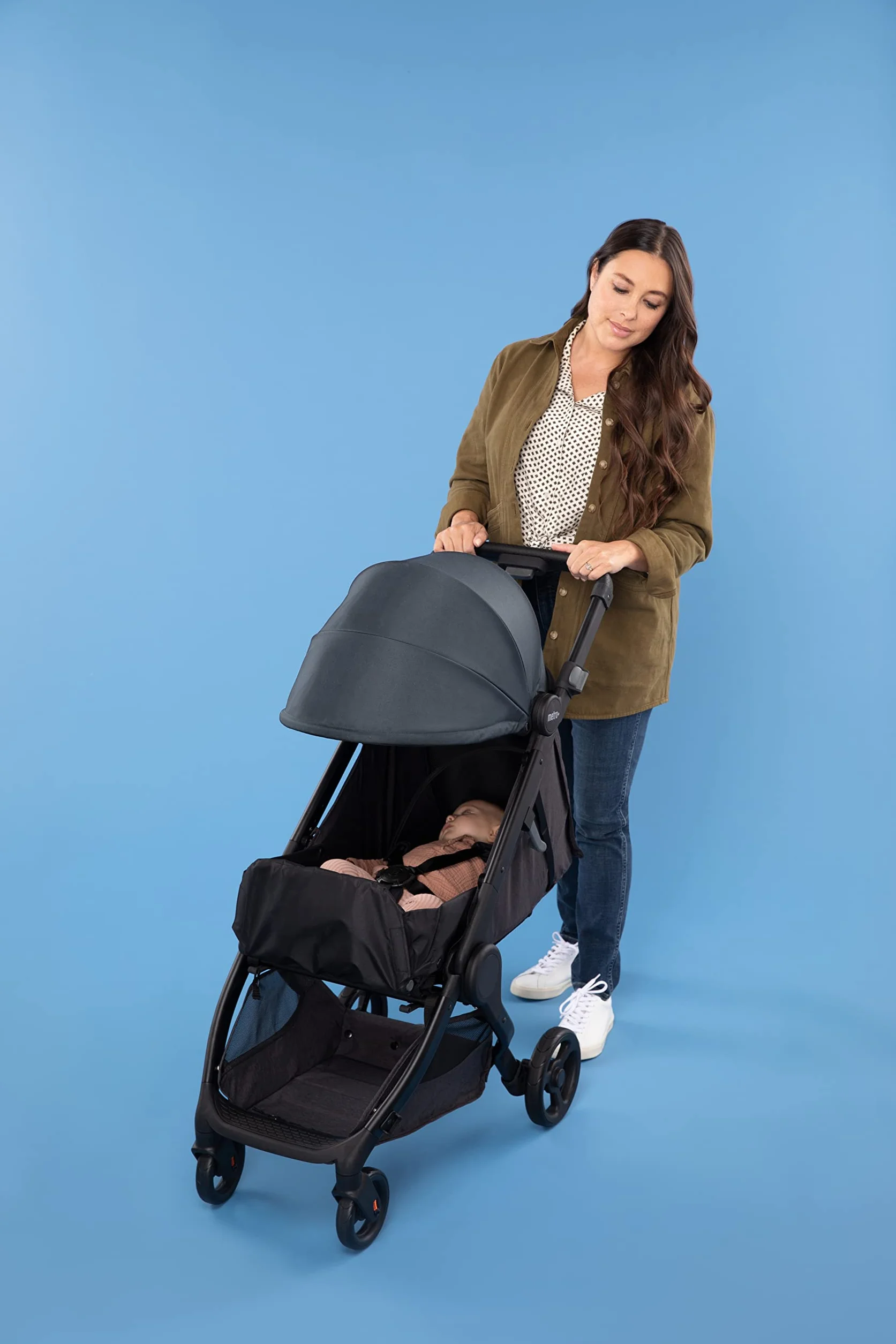 Ergobaby Metro+ Wózek dziecięcy Kompaktowy Szary