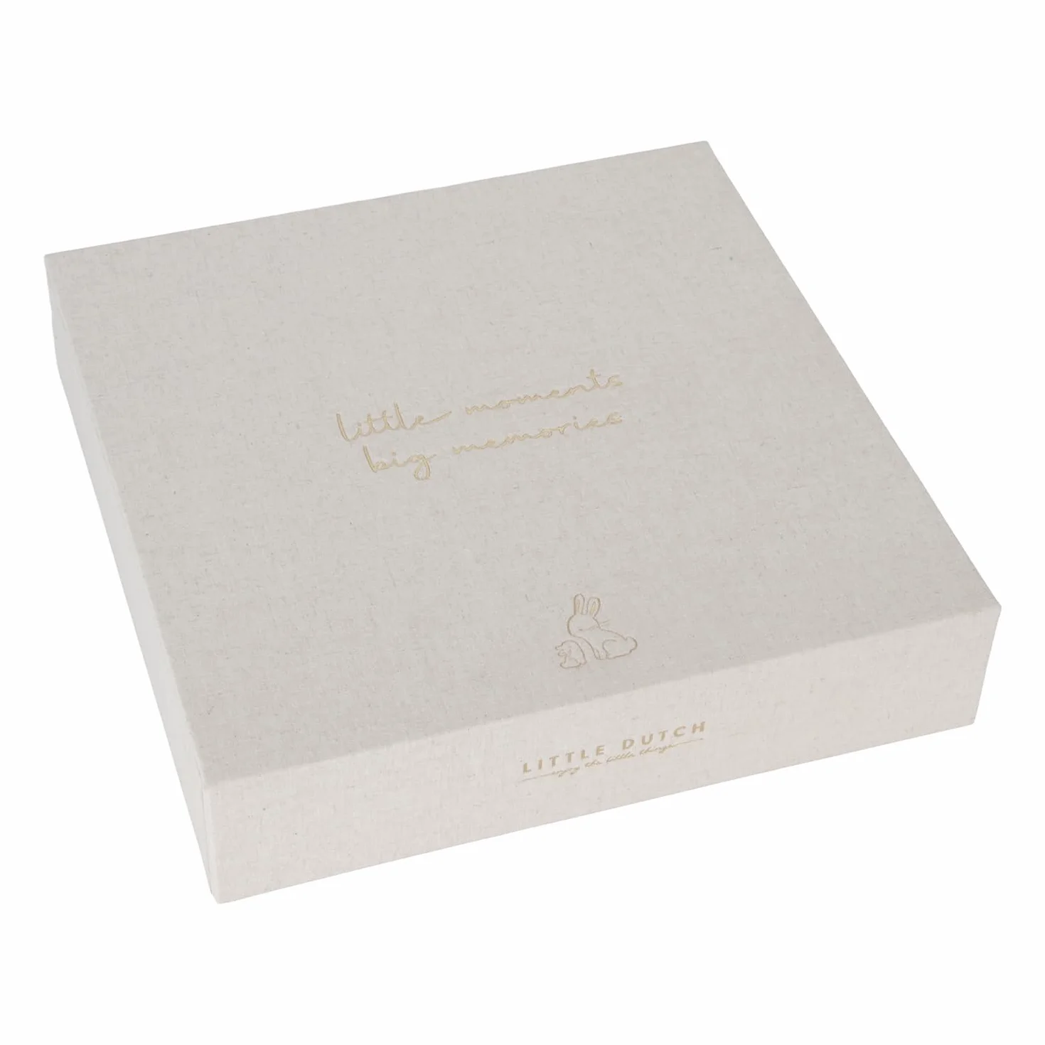 Little Dutch 4745 Pudełko na pamiątki Baby Bunny Beige - Newborn Naturals