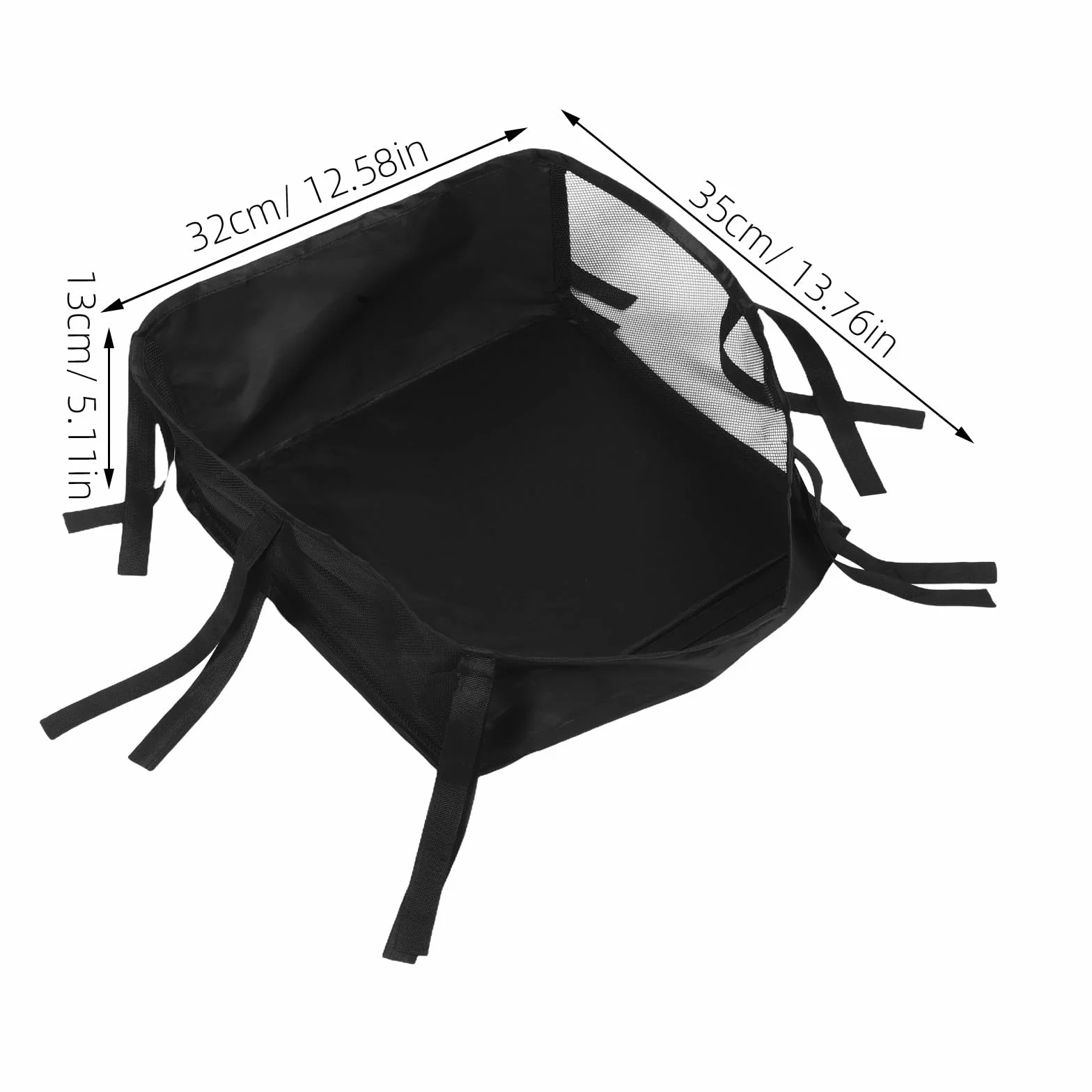 TOYANDONA Organizer pod siedzisko wózka, torba na pieluchy, butelki, zabawki