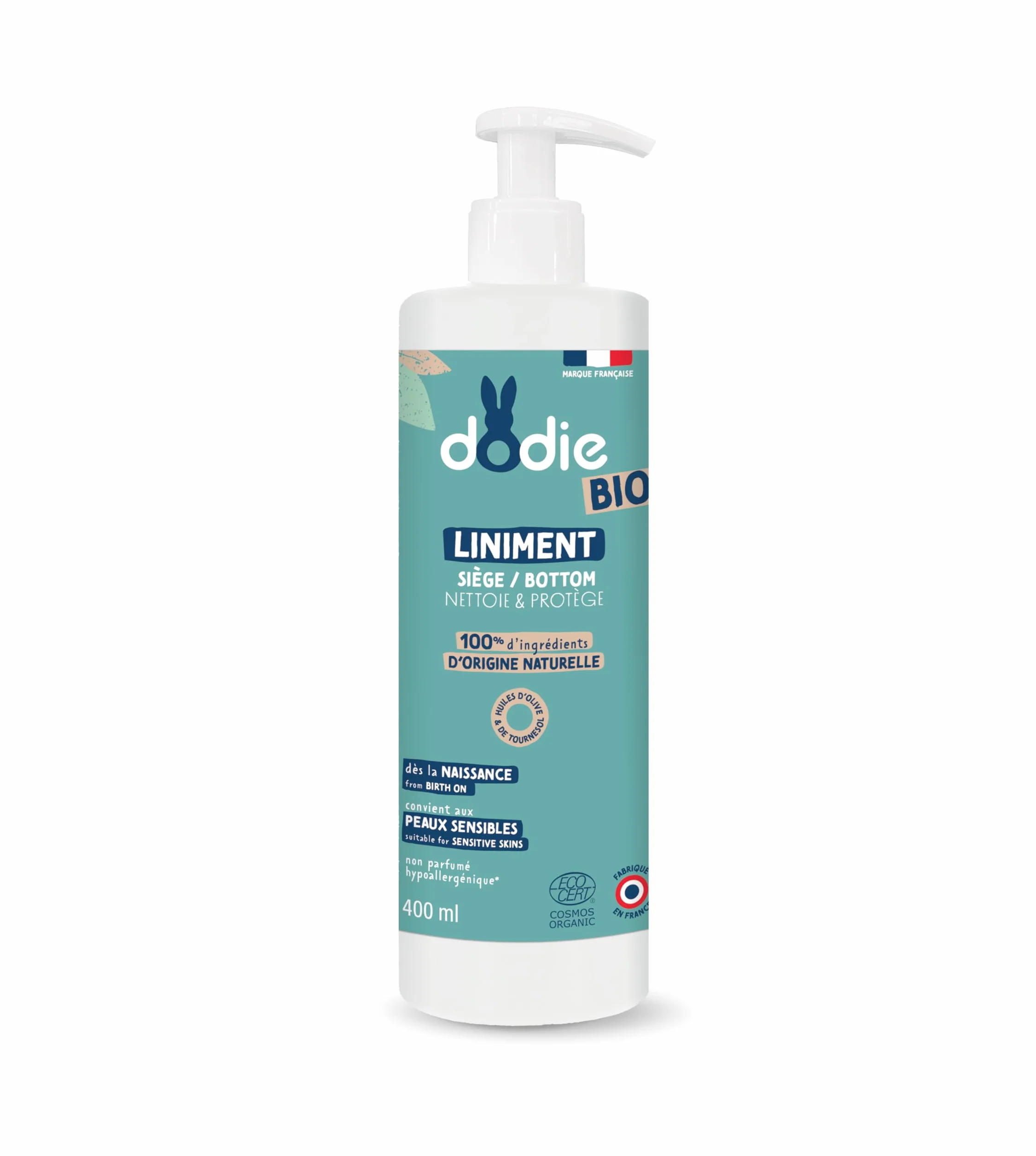 Dodie Organiczny olej wapienny Liniment - od urodzenia - 400ml