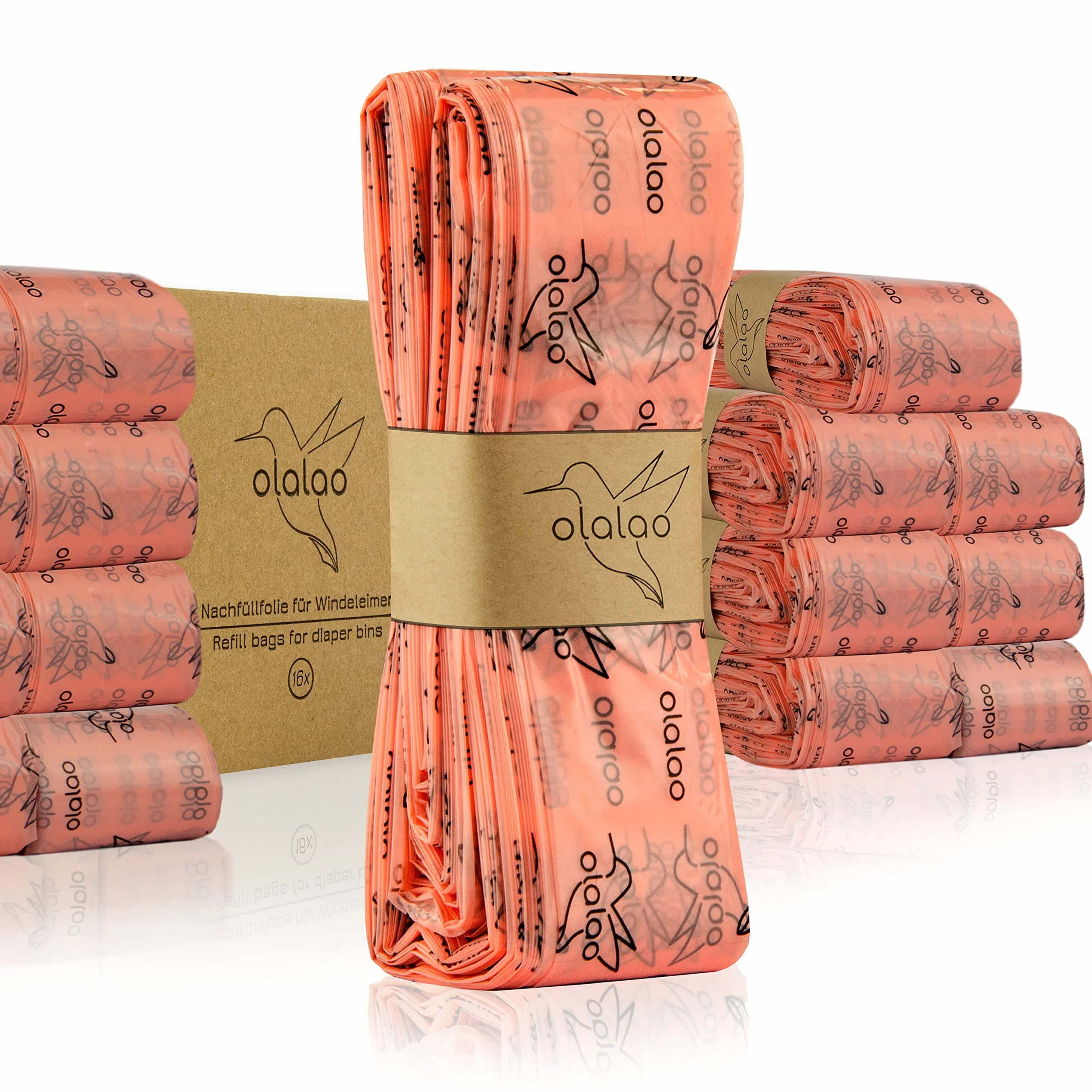 Tommee Tippee Twist & Click Folia uzupełniająca do wiaderek na pieluchy, 16 sztuk
