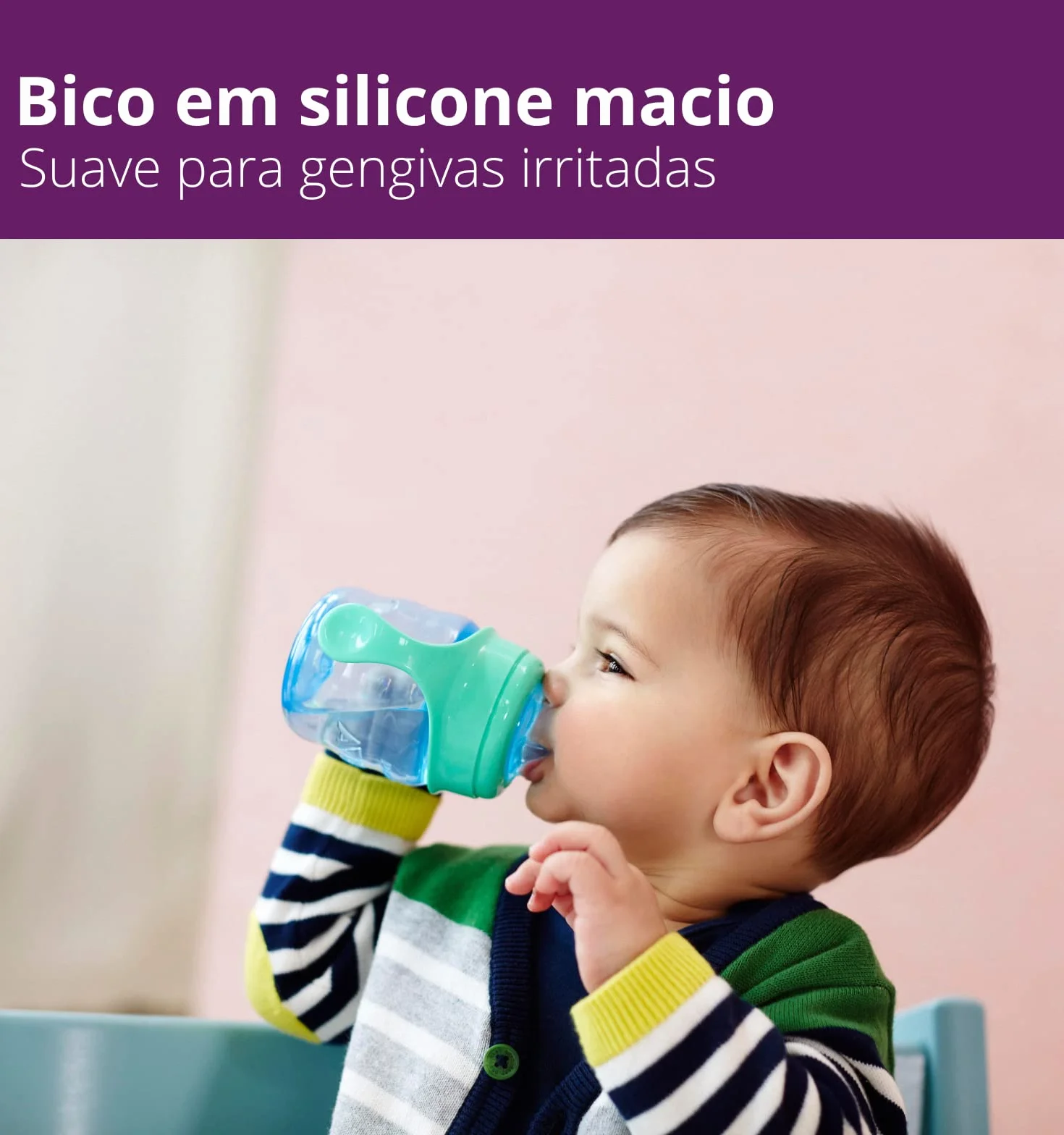 PHILIPS Avent SCF551/05 kubek do dzióbka, zielony i niebieski, 1 sztuka (1 opakowanie)