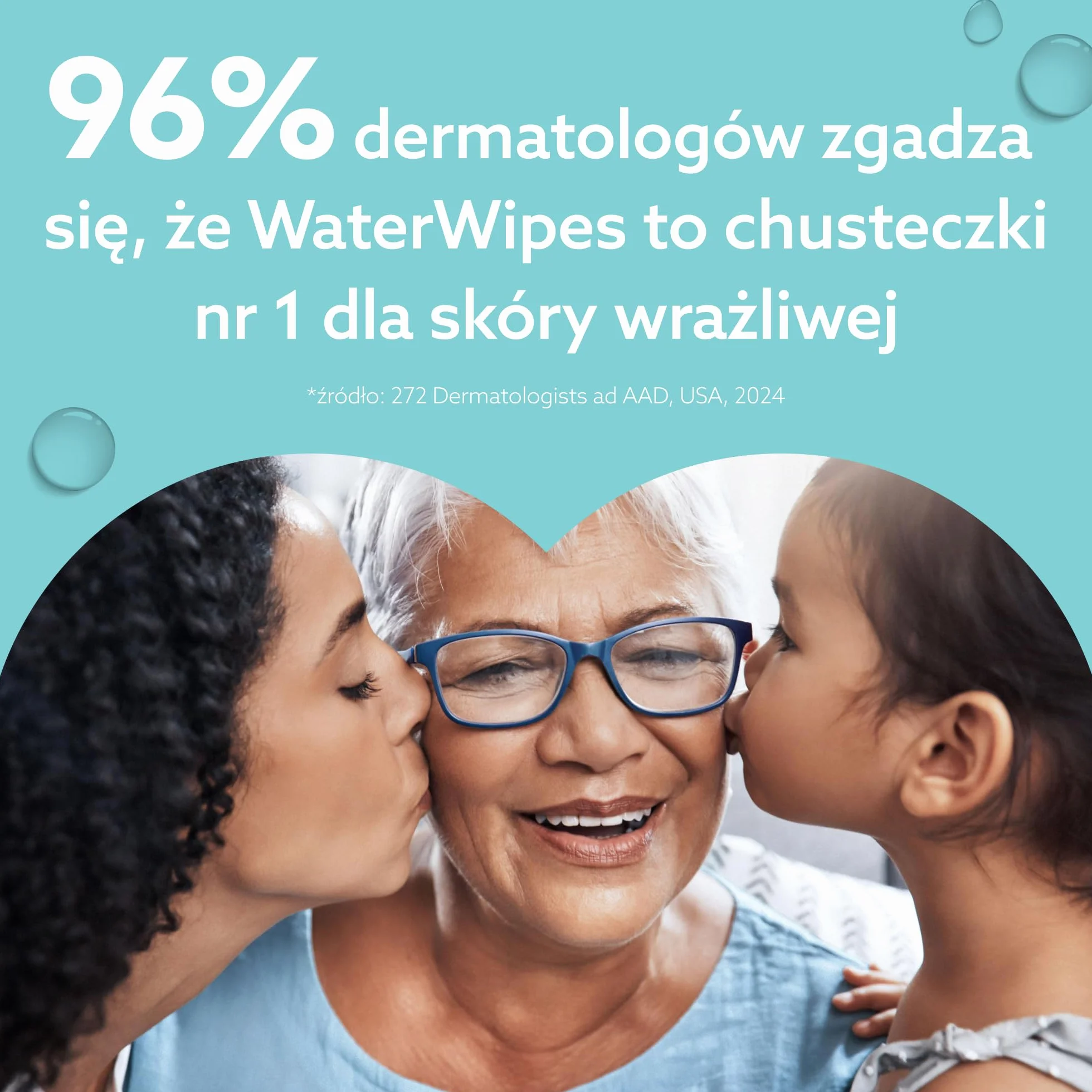 WaterWipes Chusteczki na Wyjazdy, 224 szt. (8 opak.), 99.9% Wody, Idealne w Podróży, Do Twarzy i Ciała