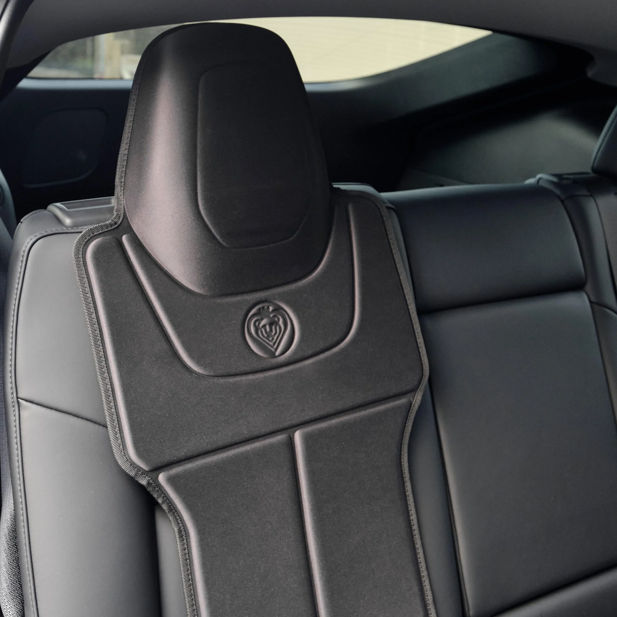 Prince Lionheart Tesla Car Seat Protector | 2-dniowy Seatsaver zaprojektowany do modeli Tesla S, 3, X & Y, wodoodporny, do foteli samochodowych dla dzieci, czarny