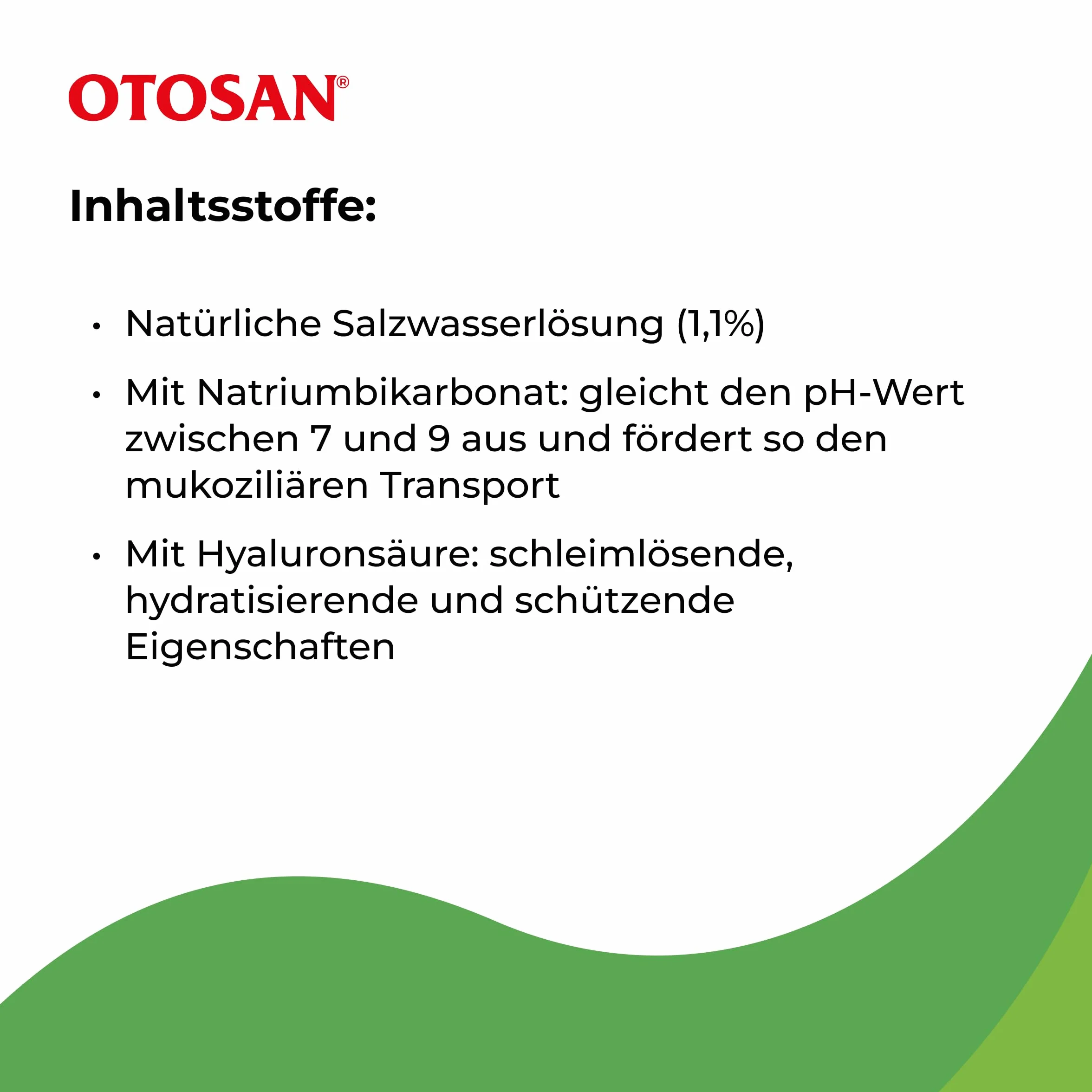 OTOSAN Zestaw do płukania nosa i oczyszczania nosa z 30 saszetkami na sól do płukania nosa