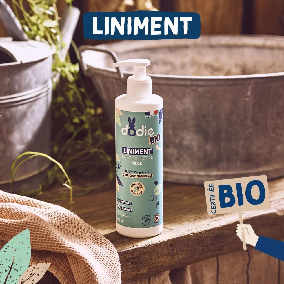 Dodie Organiczny olej wapienny Liniment - od urodzenia - 400ml
