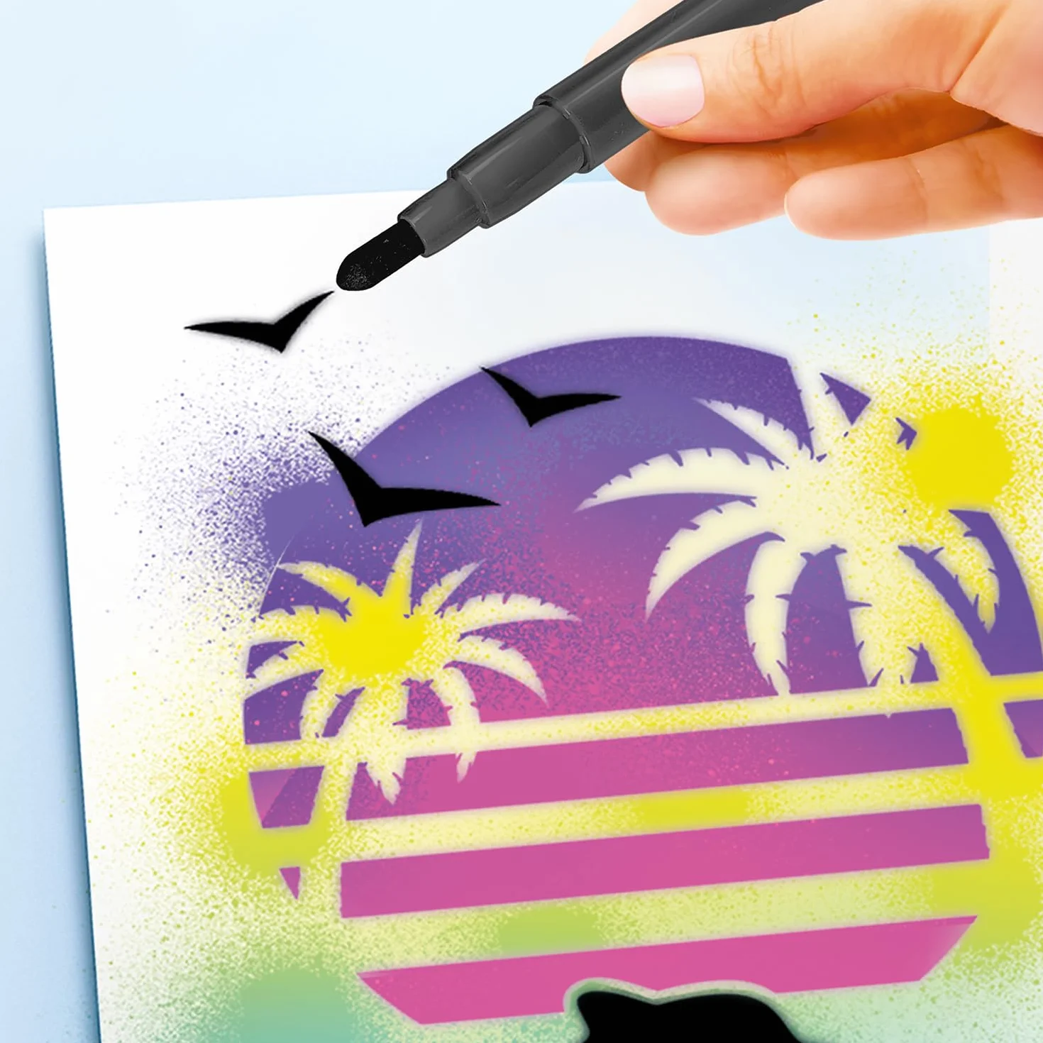 Airbrush Art - zestaw mini plakatów (11015)