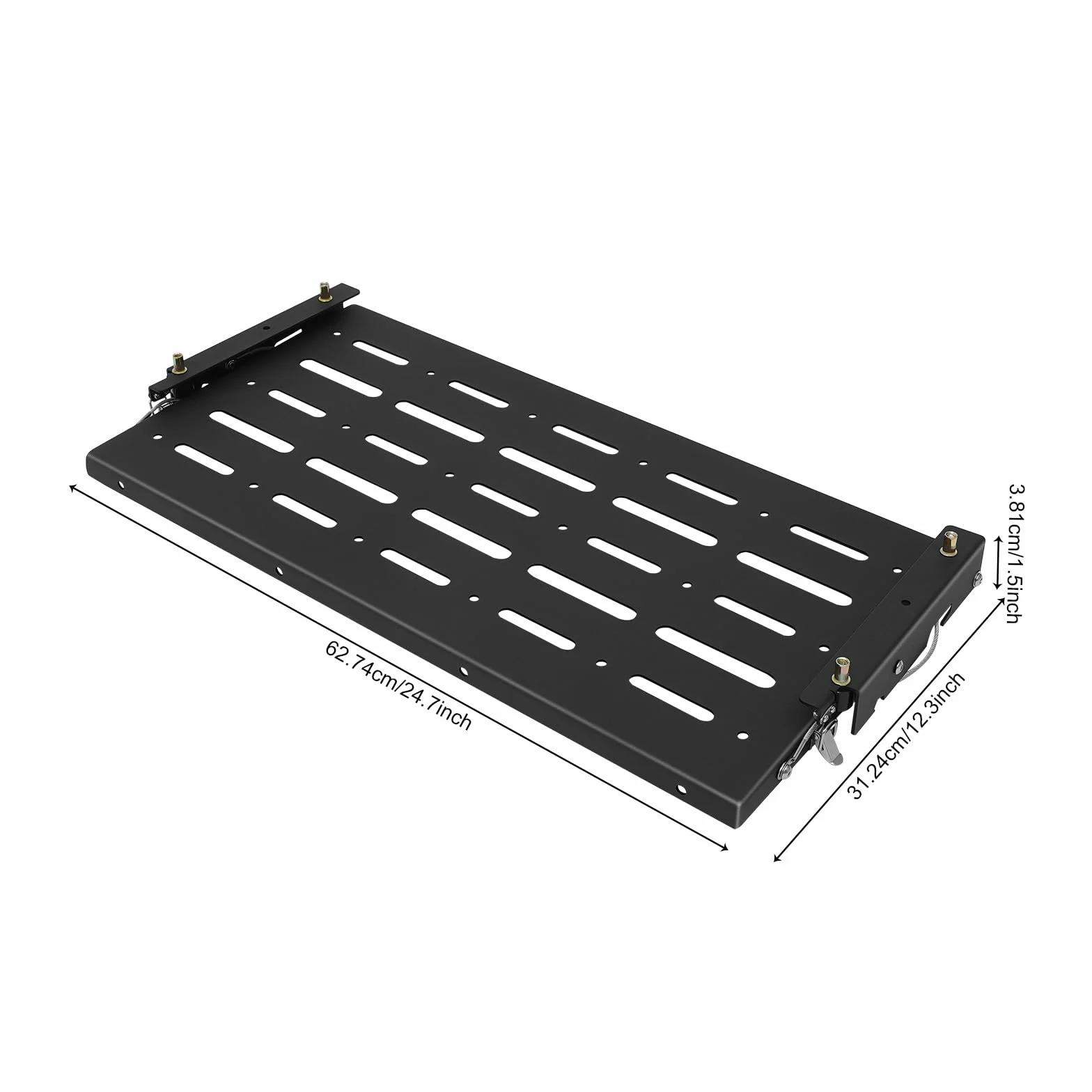 Jeep Wrangler JK składany stół z klapą tylną, 63 x 31 cm, metalowy, składany stół
