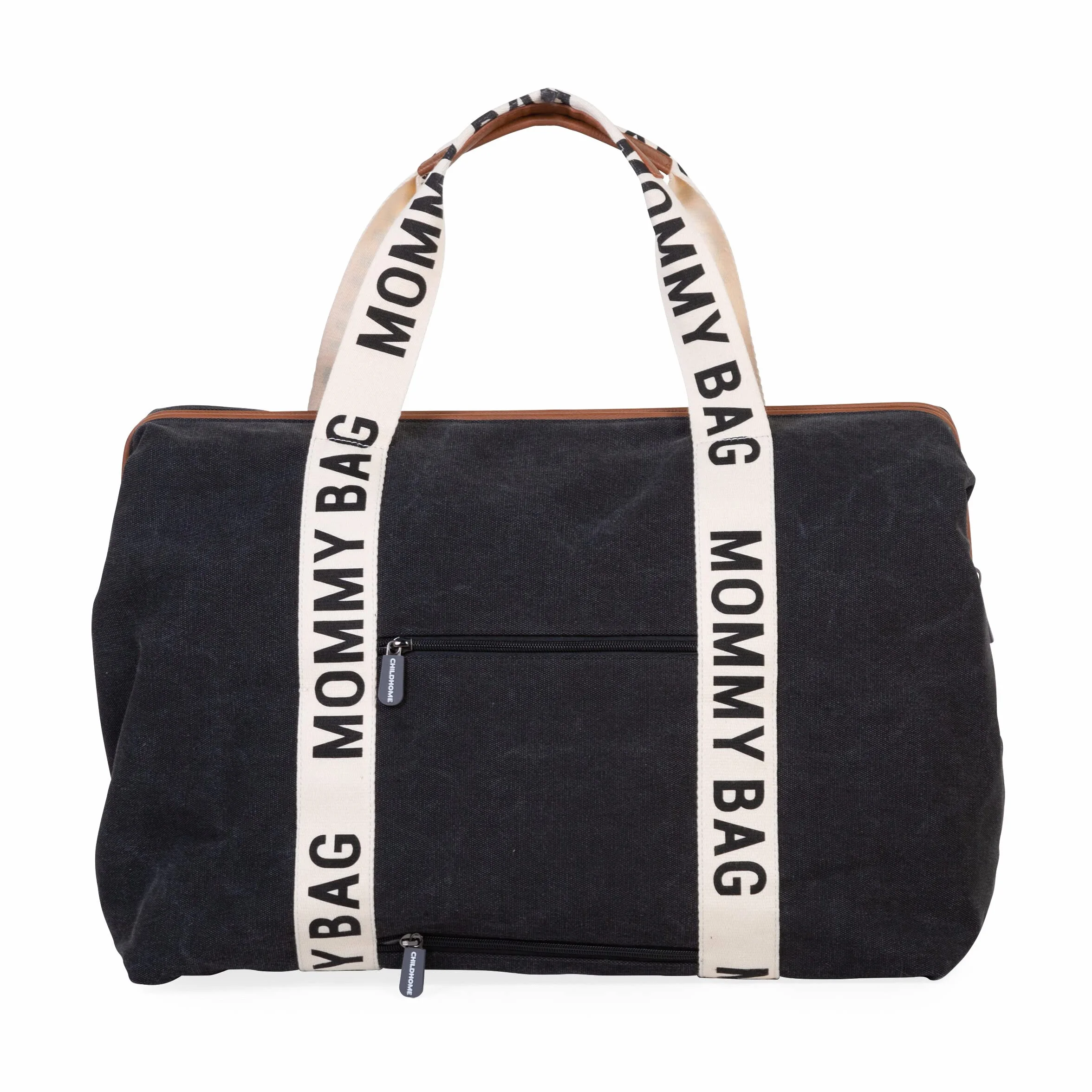 Childhome, Mommy Bag, torba na pieluchy, dla kobiet w ciąży, torba podróżna, duża pojemność, mata do przewijania, regulowany pasek na ramię, izolowana kieszeń, przejście na walizkę, kolekcja podpisów