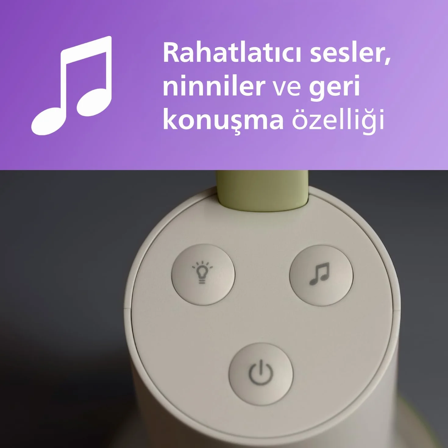 Philips SCD643/26 Elektroniczna Niania, Szary/Zielony, ‎24 x 10 x 8 cm