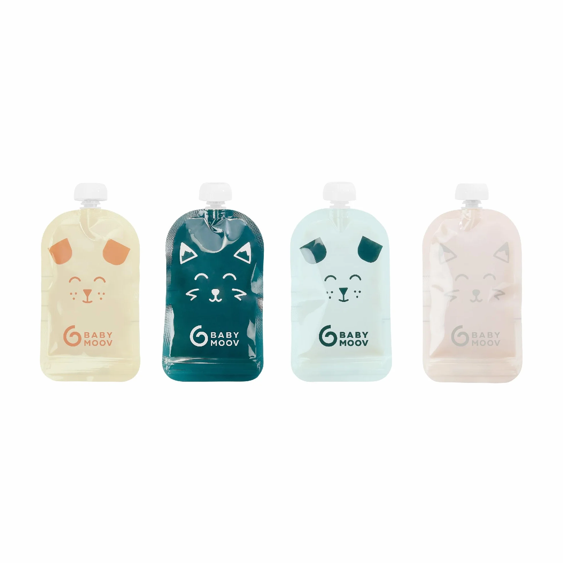 Babymoov ISY Pouches wielorazowe 150ml zestaw 20 szt.