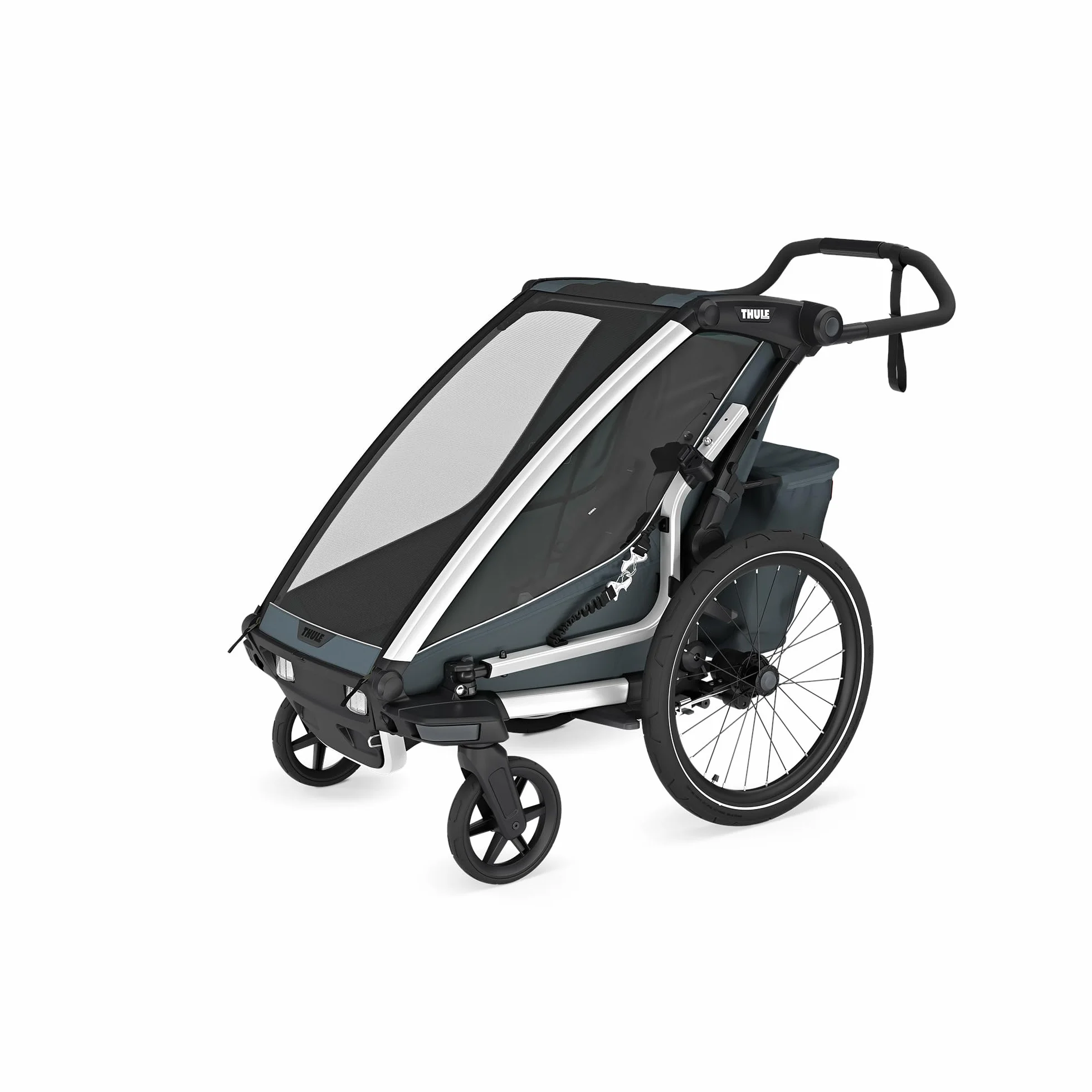 THULE Chariot Cross 2 Single przyczepka rowerowa Dark Slate