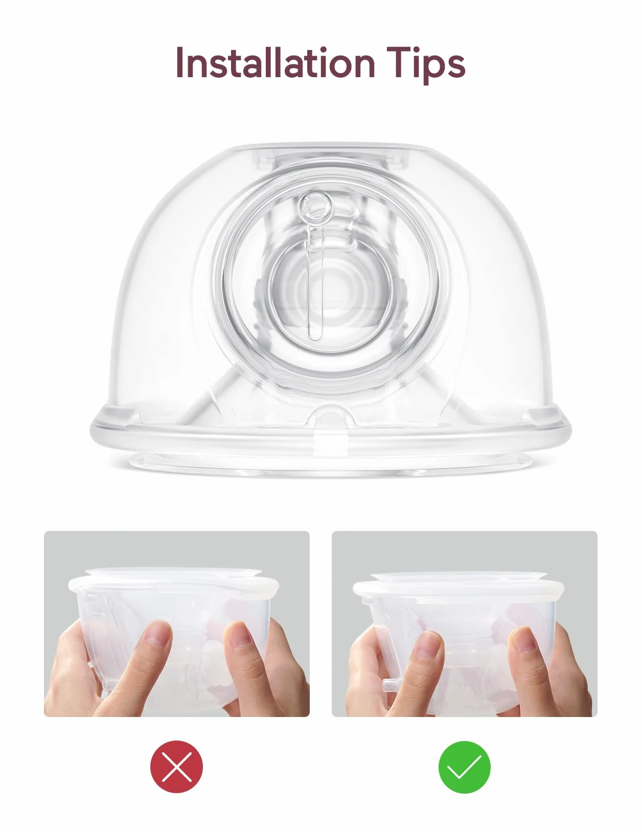 Momcozy Kompletny zestaw kolektorów do odciągania mleka do Momcozy S9 Pro/S12 Pro, NIE do S9/S12 Oryginalne akcesoria zamienne do laktatora S9 Pro/S12 Pro (180 ml, z podwójnie uszczelnionym kołnierzem