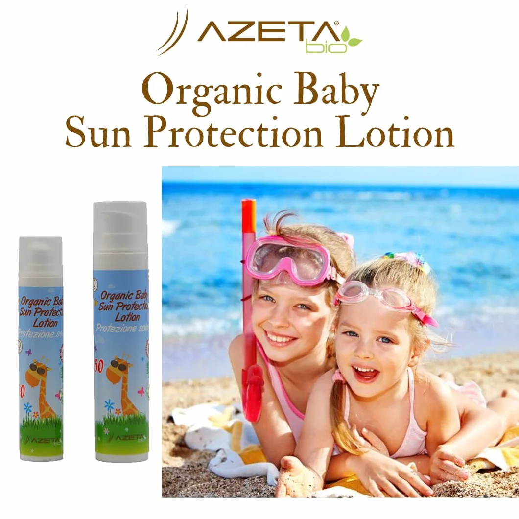 Organiczny balsam przeciwsłoneczny dla dzieci 50 – AZETAbio – 100 ml