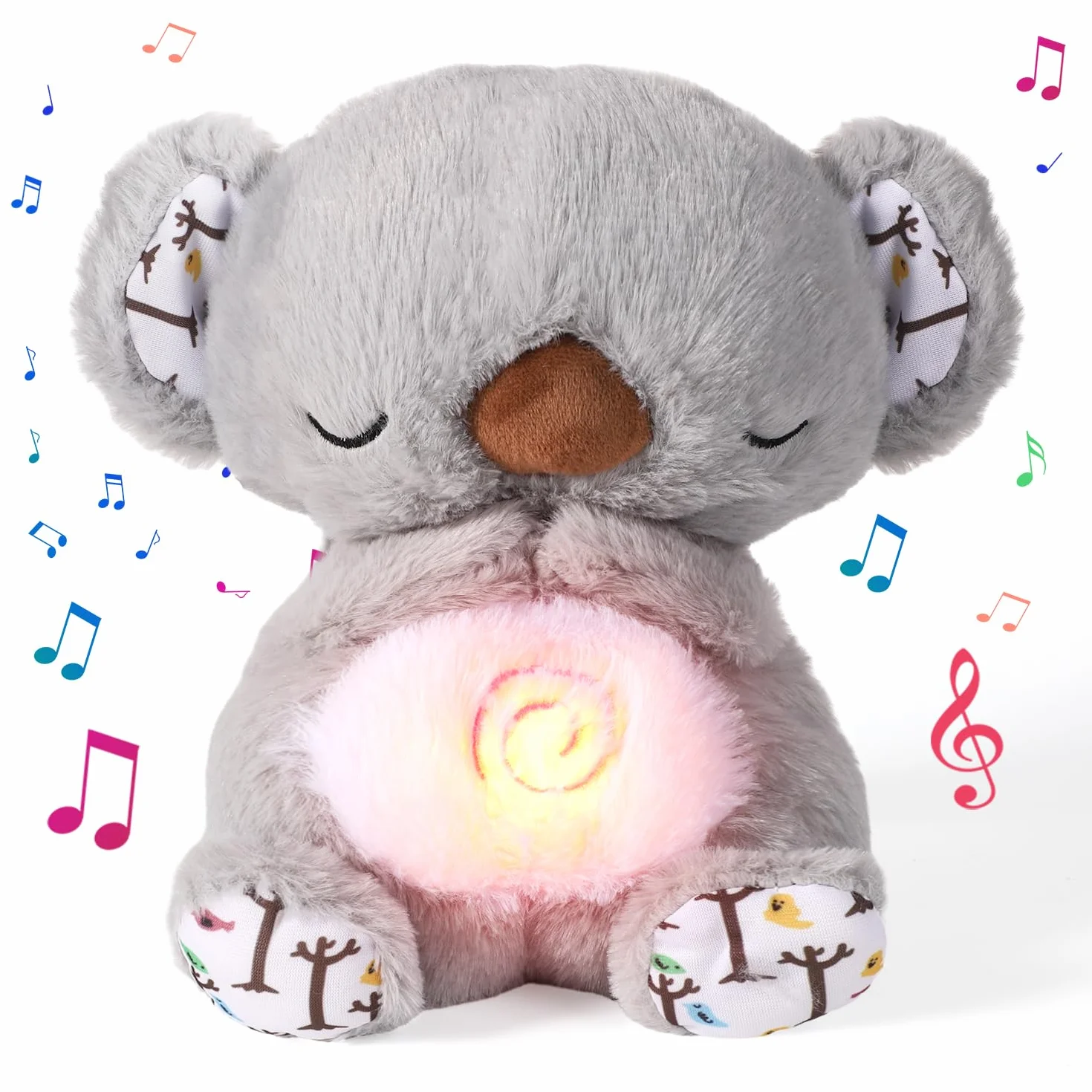 Ulga w Niepokojach Koala, Kojacy Mis Koala Kojacy Koala Urocza Spokojna Wydra Odpoczynek Dziecka Uspokajajacy Sen Niedzwiedz Oddychajacy Spiacy Kumpel Spiaca Koala