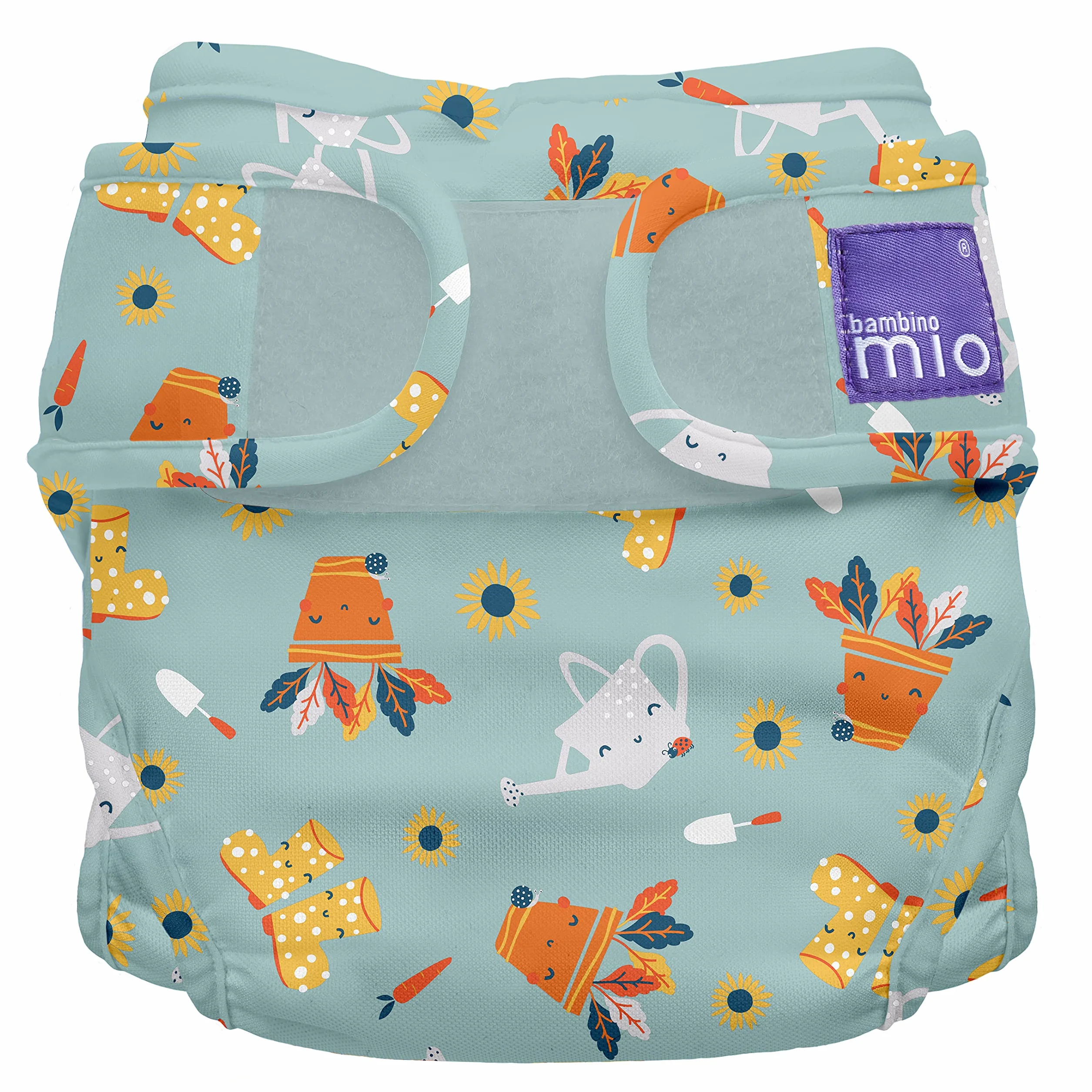 Bambino Mio, mioduo wielorazowy otulacz do pieluszek, rośnij zdrowo, rozmiar 1 (<9kg)