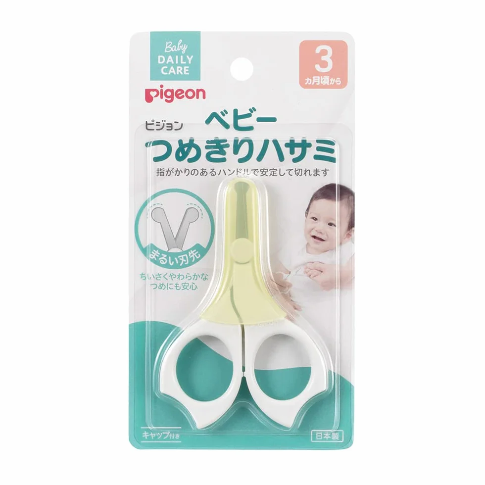 Pigeon Nożyczki do paznokci dla noworodków, (3+ MONTHS) /// PIGEON SCISSORS FOR Baby Nail CLIPPERS (3+ MONTHS)