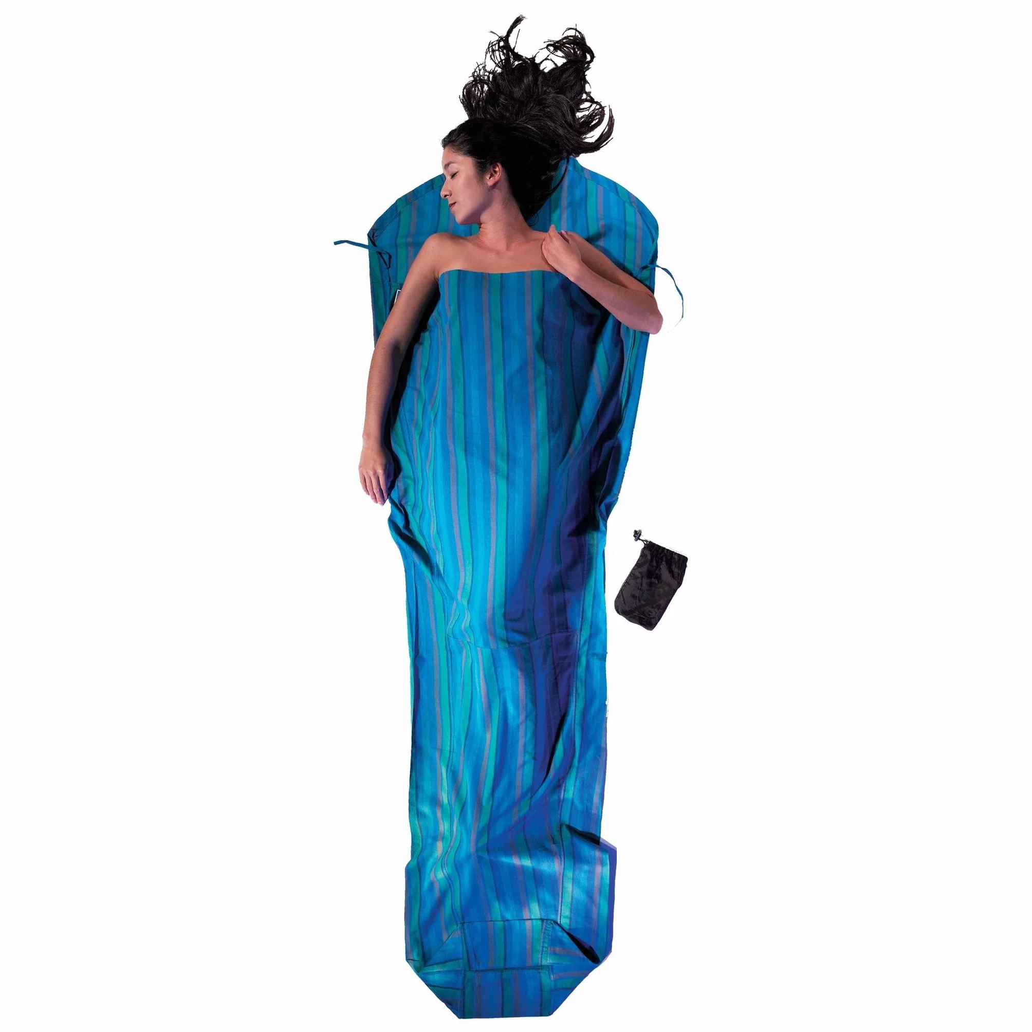 Cocoon Bawełniana wkładka mumiczna (nil, 230 cm x 89/56 cm)