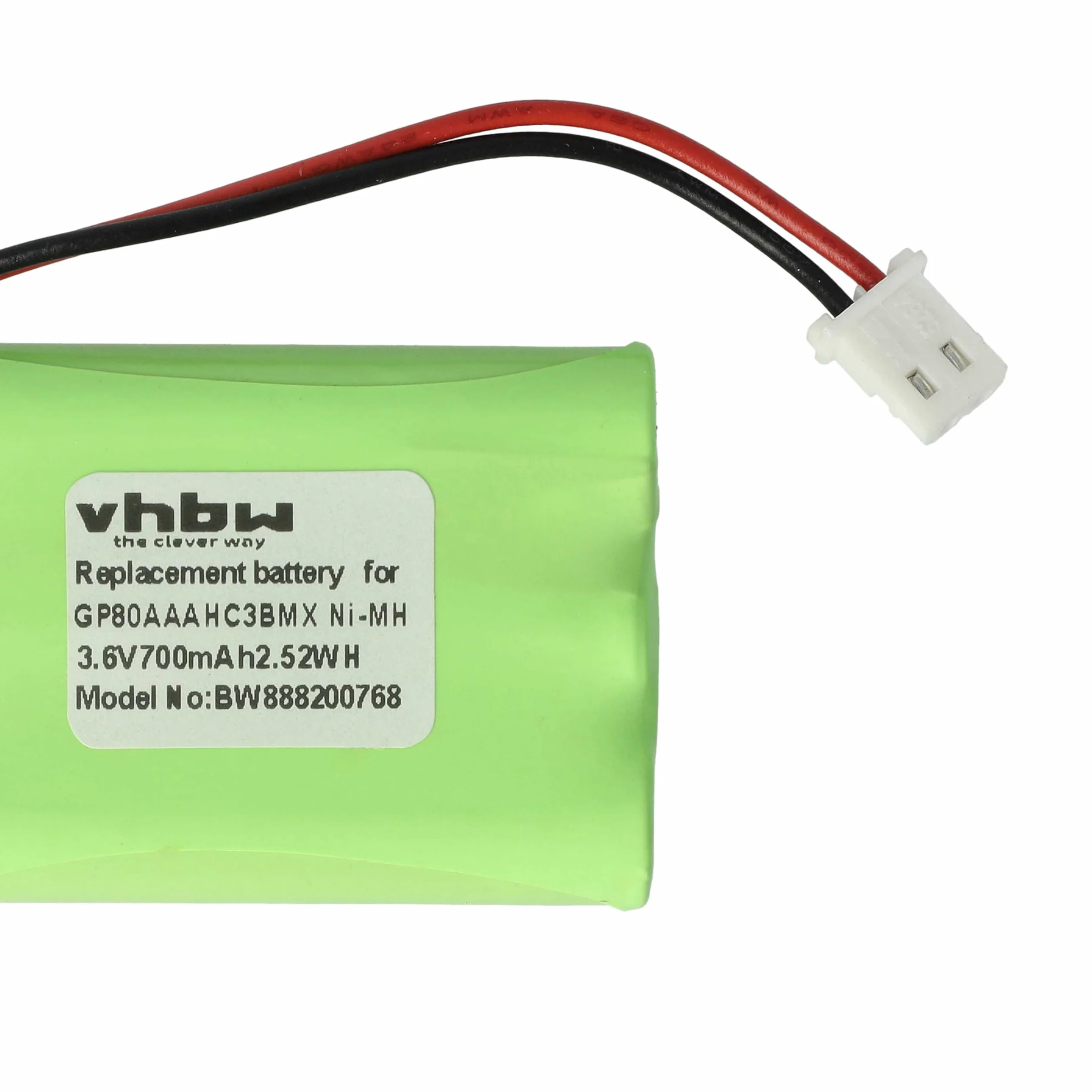vhbw Bateria kompatybilna z Motorola MBP481, MBP482, MBP483 Babyphone Babytalker (700 mAh, 3,6 V, NiMH)