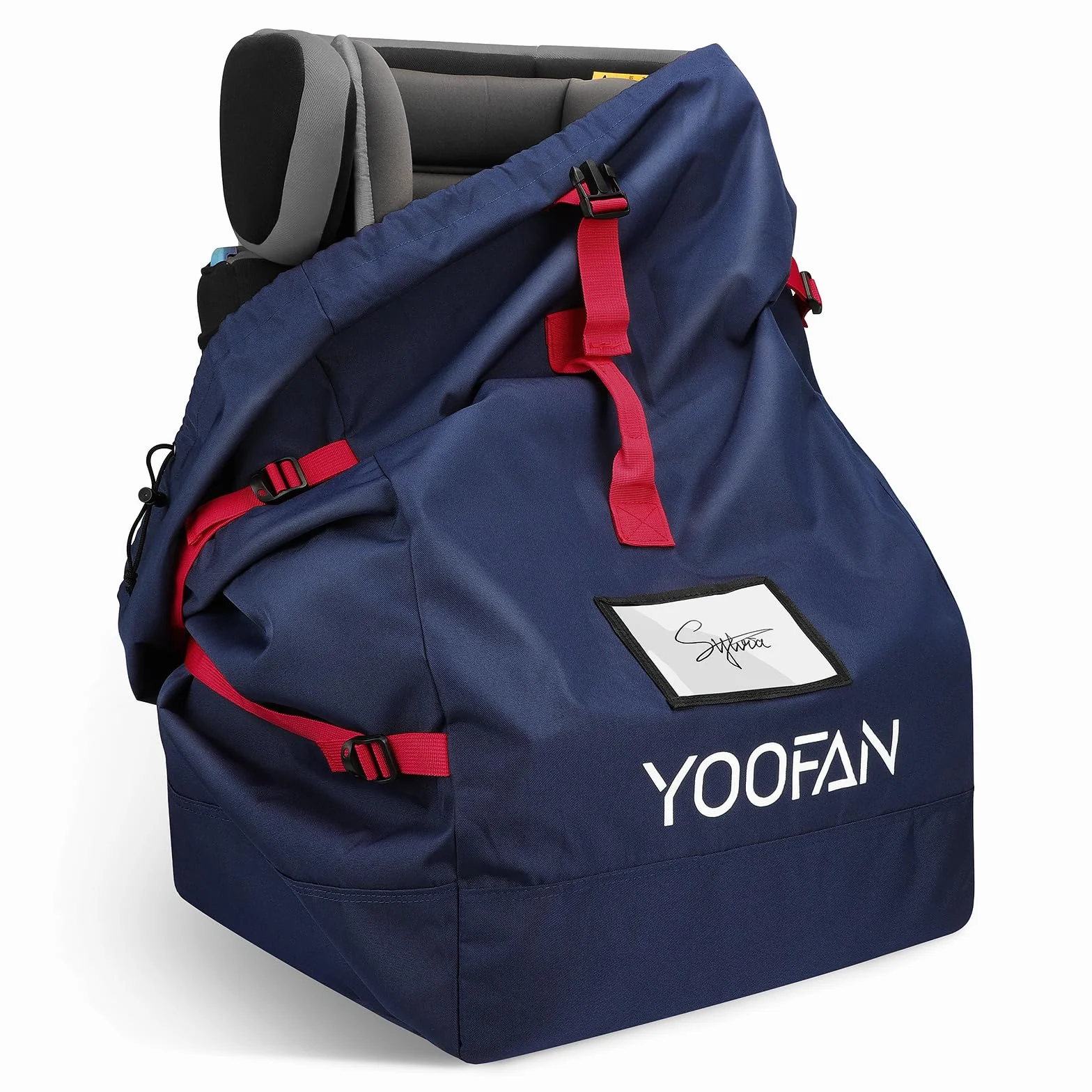 YOOFAN Torba transportowa 900D dla wózków dziecięcych niebieska