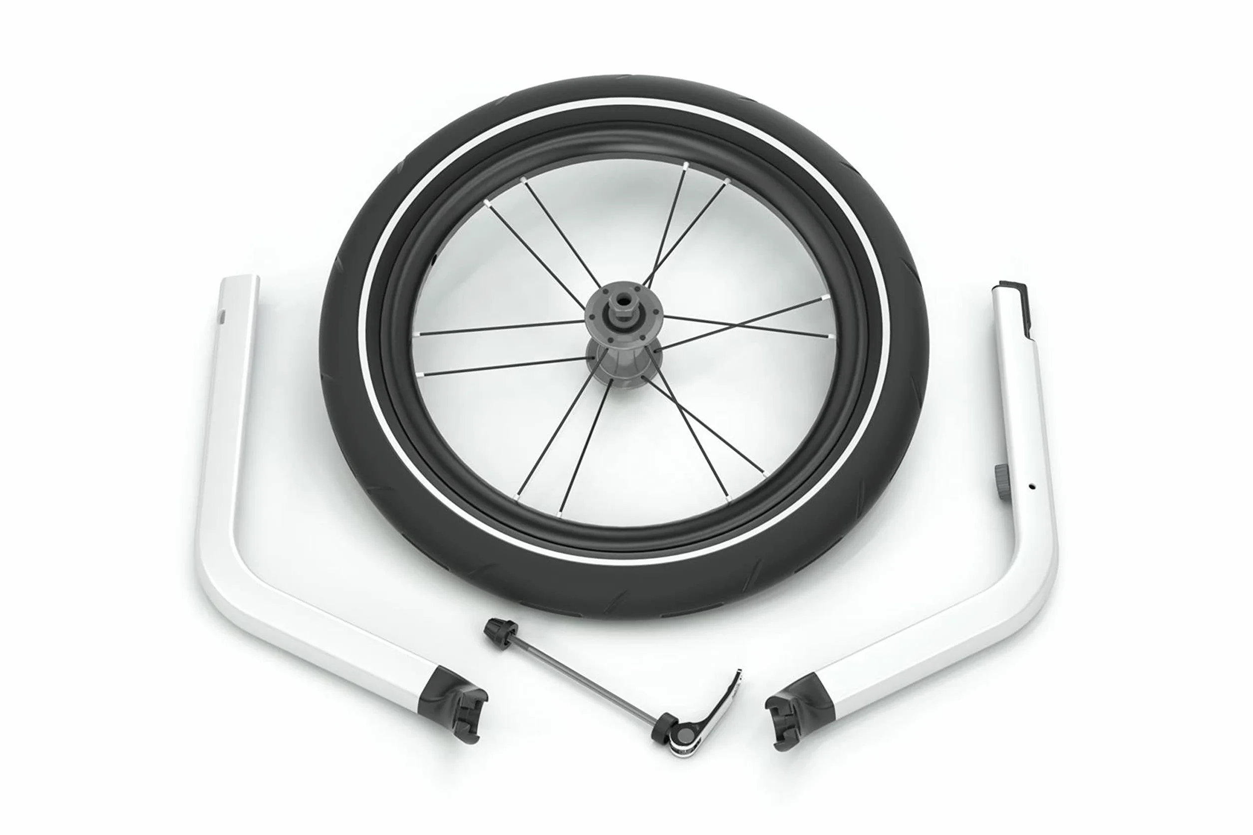 Thule Unisex CARRITO CHARIOT 1 Koło do Przyczepki Rowerowej