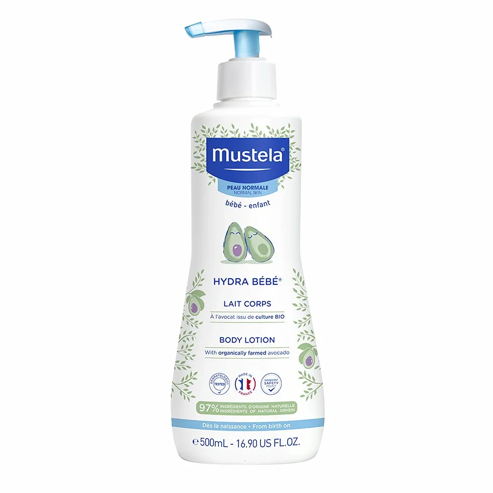 Mustela Balsam, Niebieski/Biały, 500 ml
