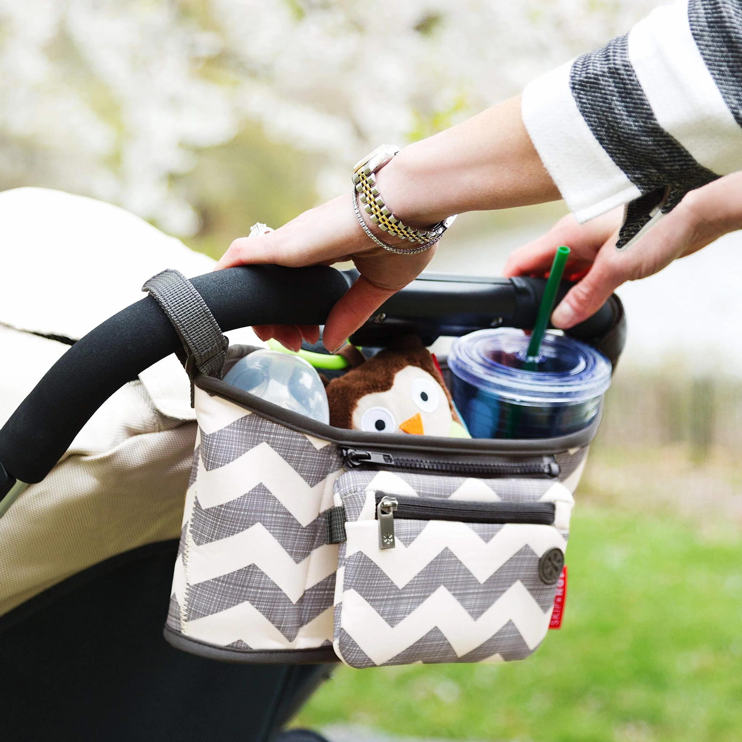 Skip Hop Stroller Organiser Chevron