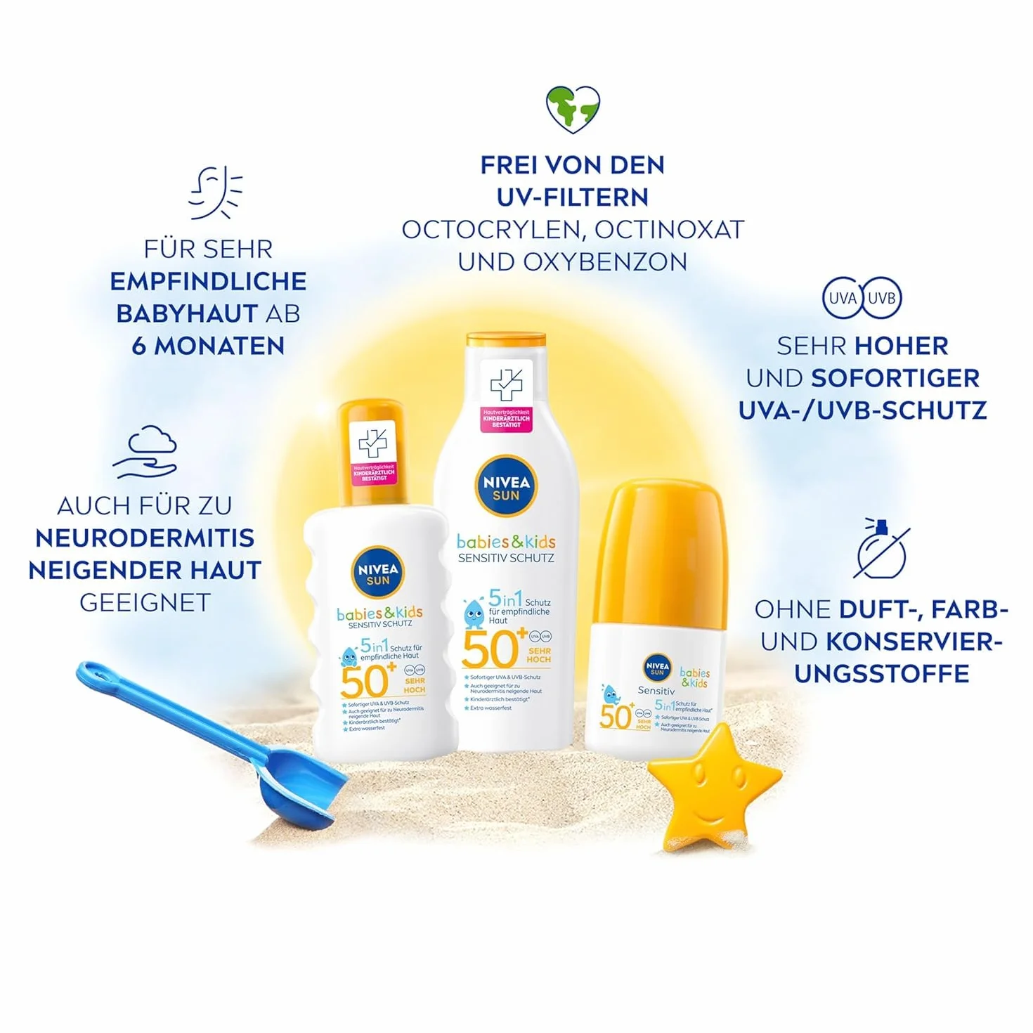 Nivea Sun Kids Spray Przeciwsłoneczny - 200 ml