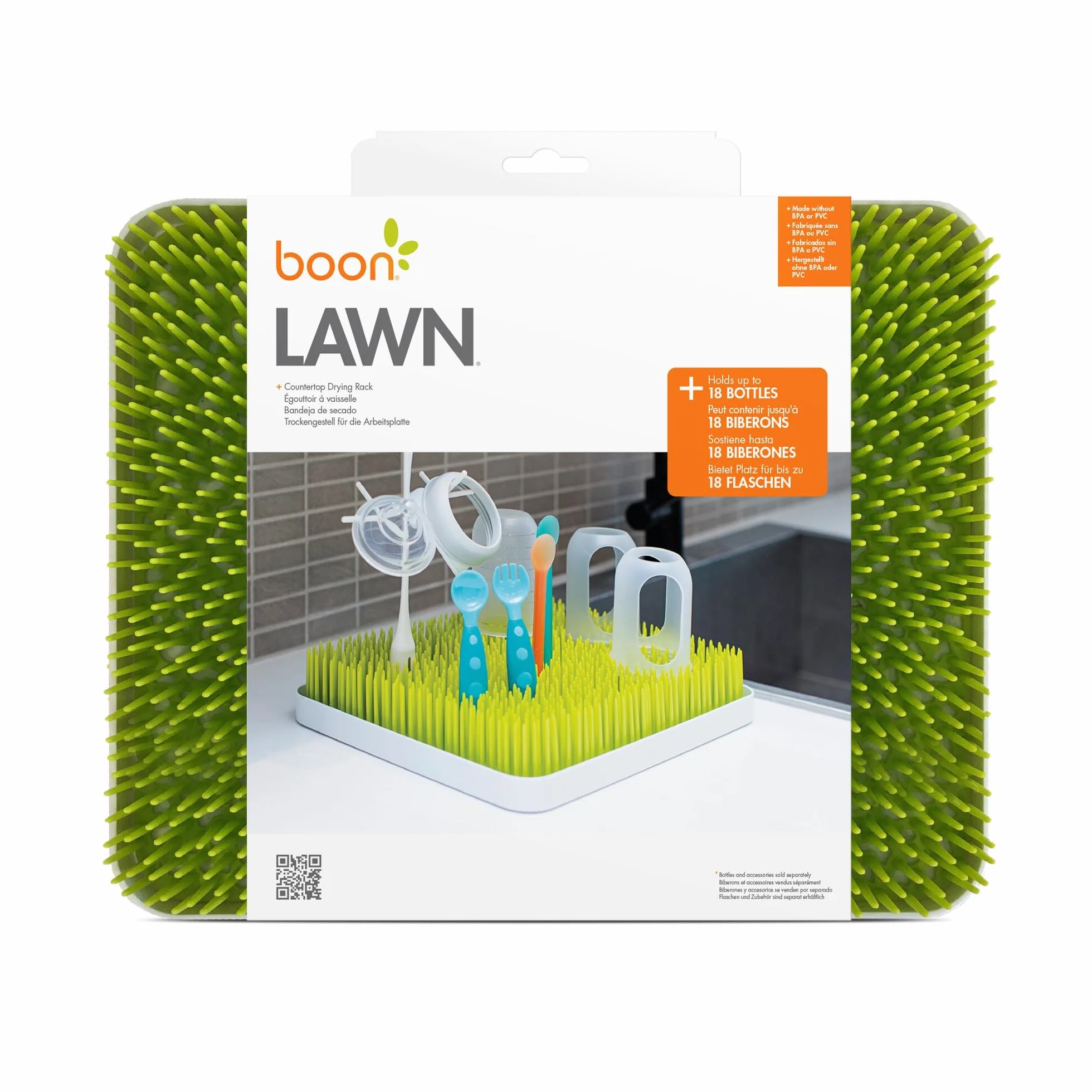 TOMY Boon LAWN Large Baby Bottle Dryer Rack