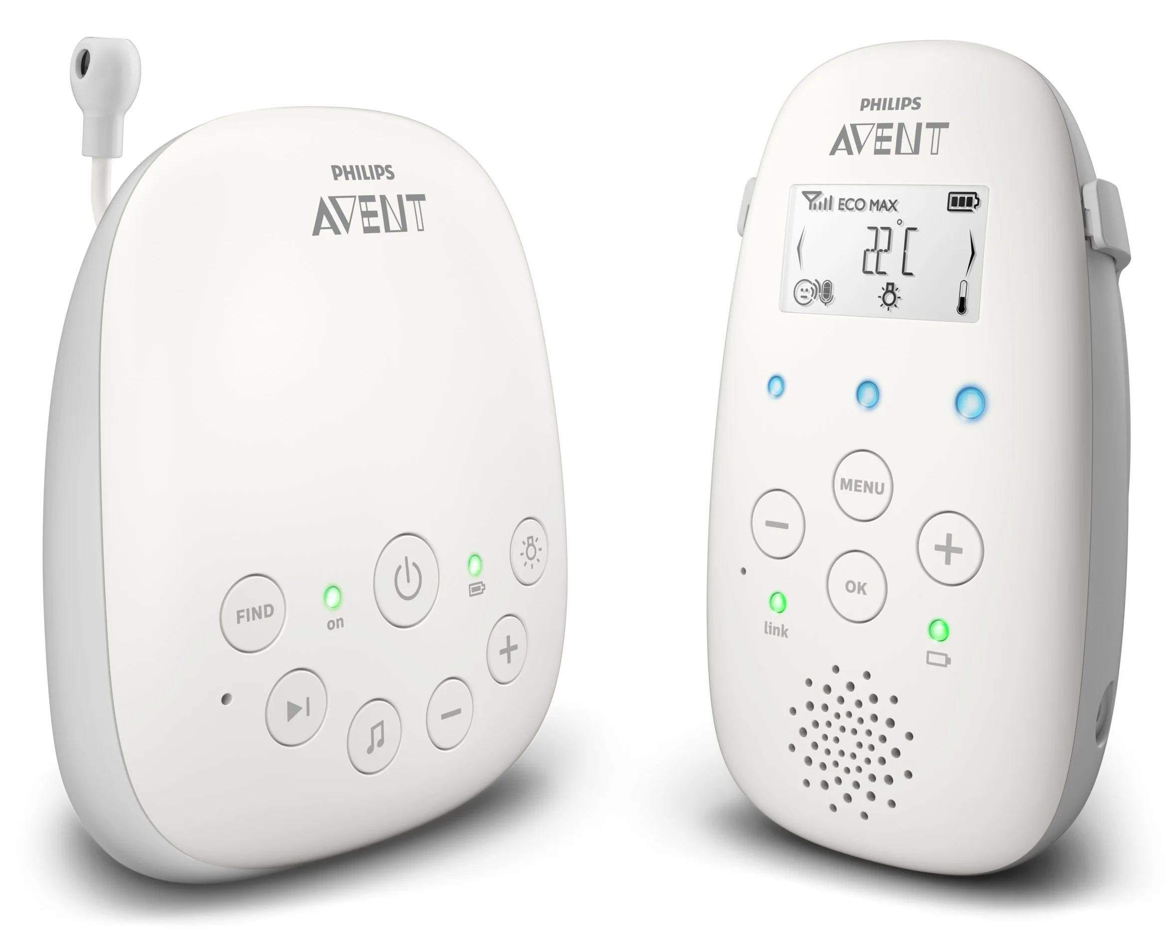 Philips Avent SCD713/26 Elektroniczna Niania, Biały